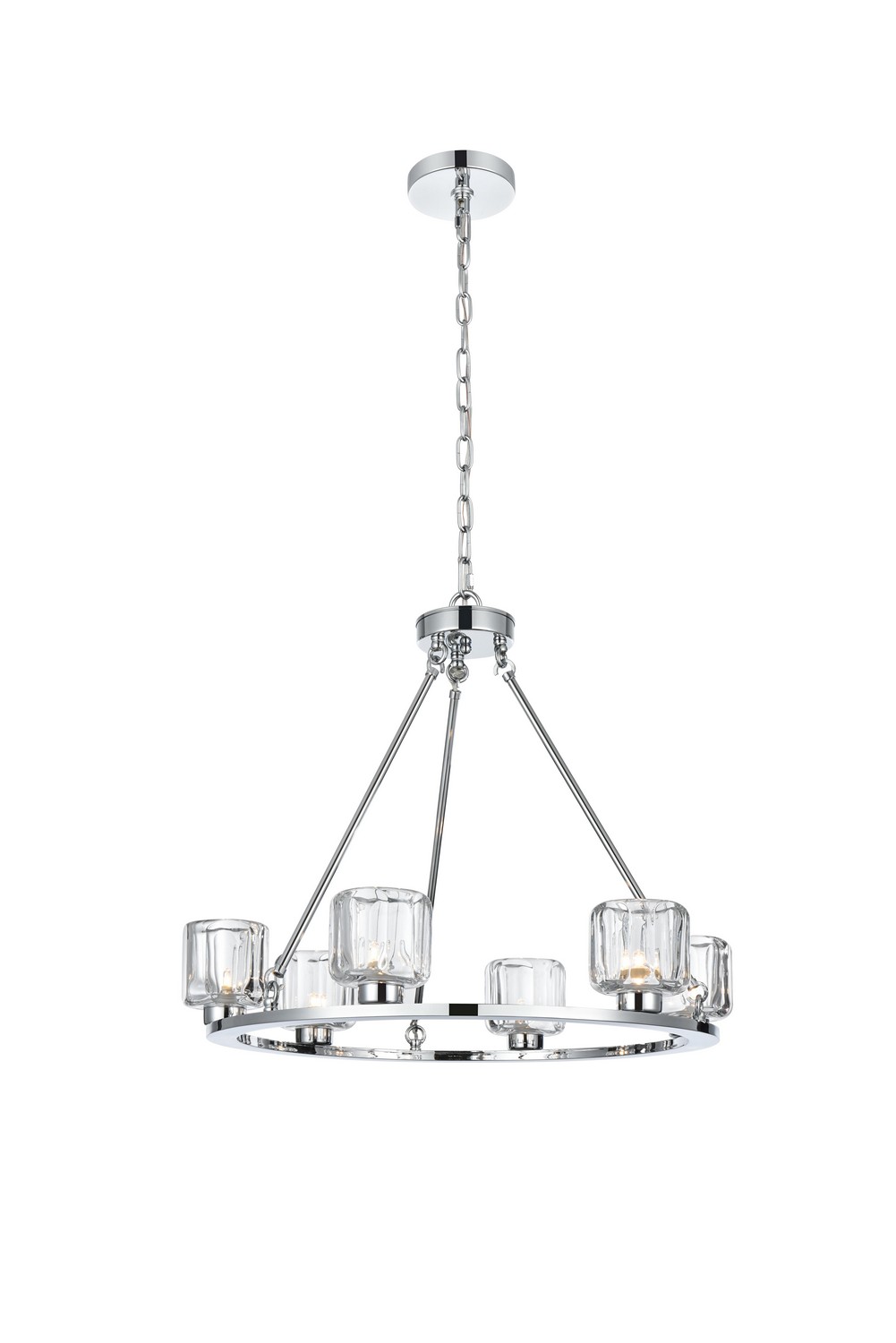 Chrome Chandelier F…