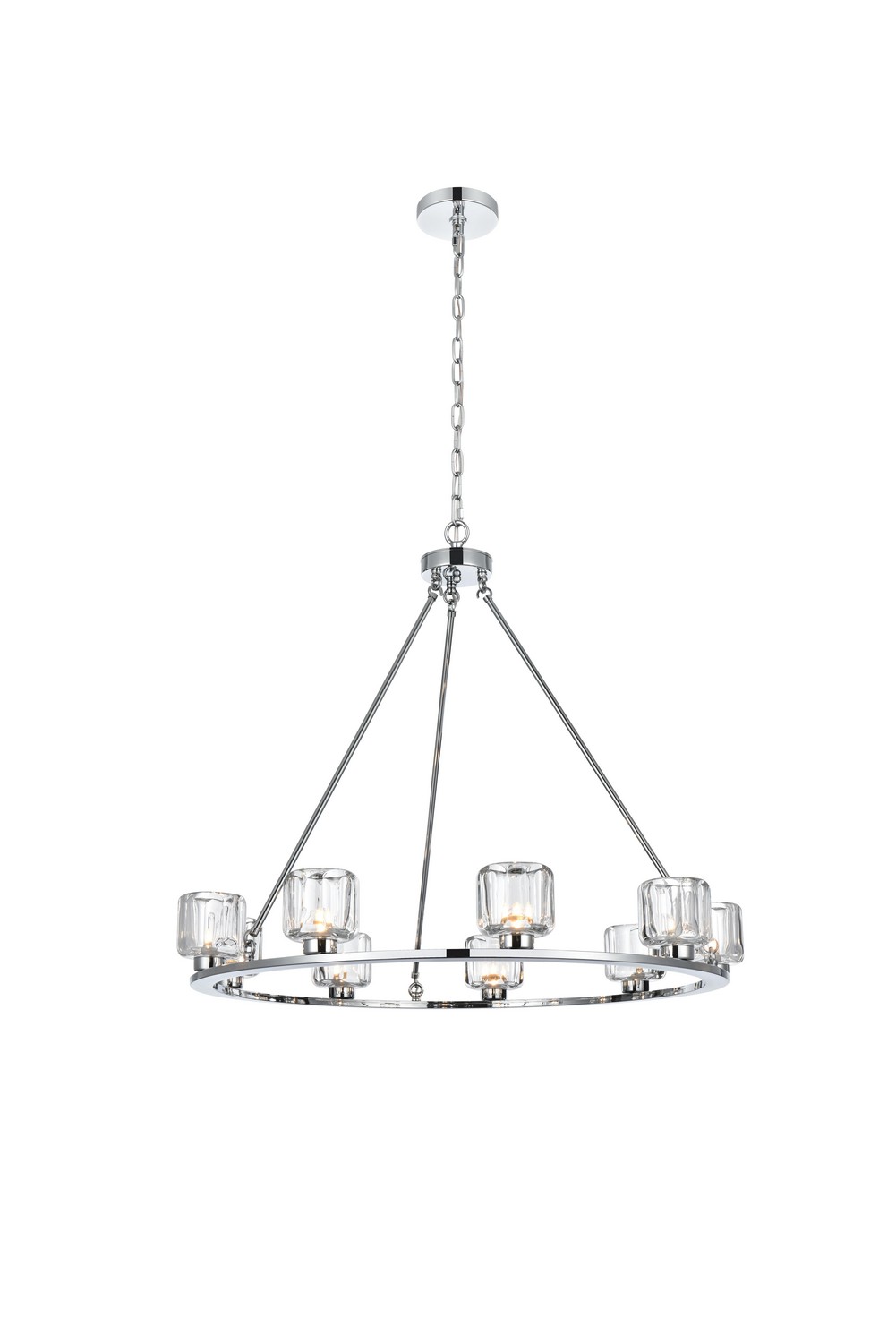 Chrome Chandelier F…