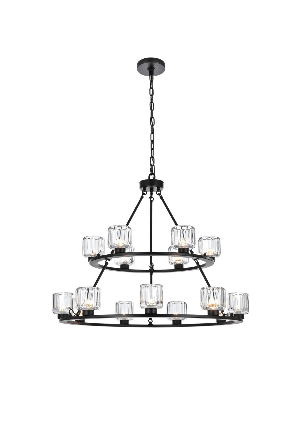 Black Chandelier Fr… - image