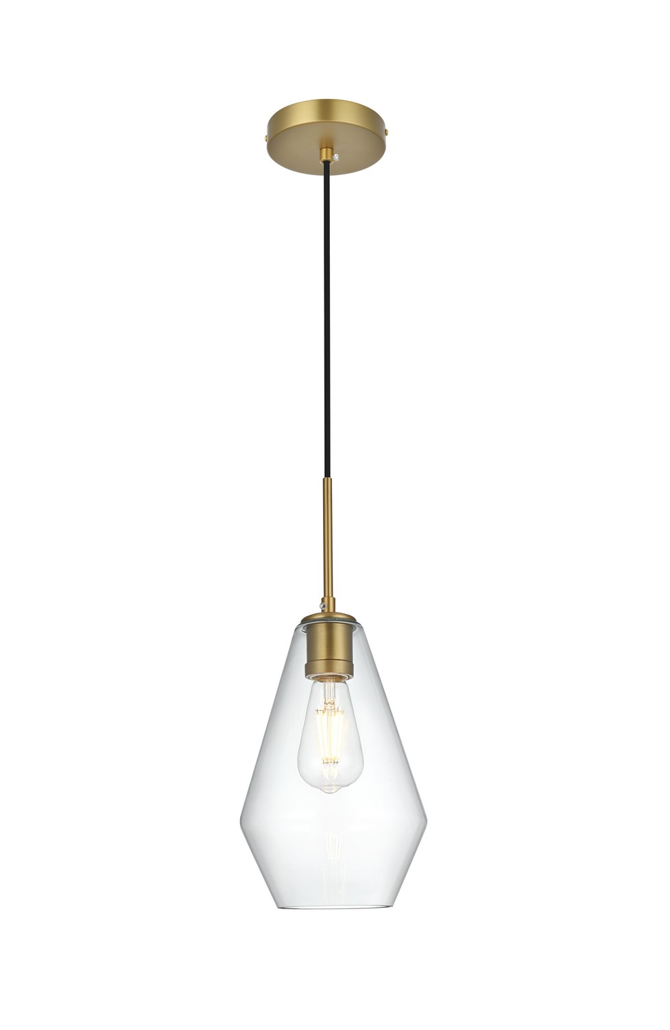 Satin Gold Pendant from the Gene Collection