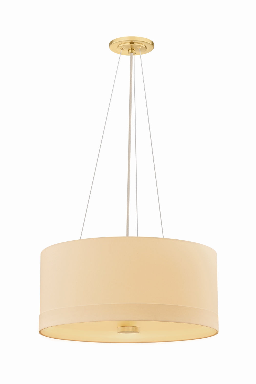 Photos - Chandelier / Lamp Wide Hudson Valley Aged Brass Pendant from the Ashland Collection 8923-AGB 