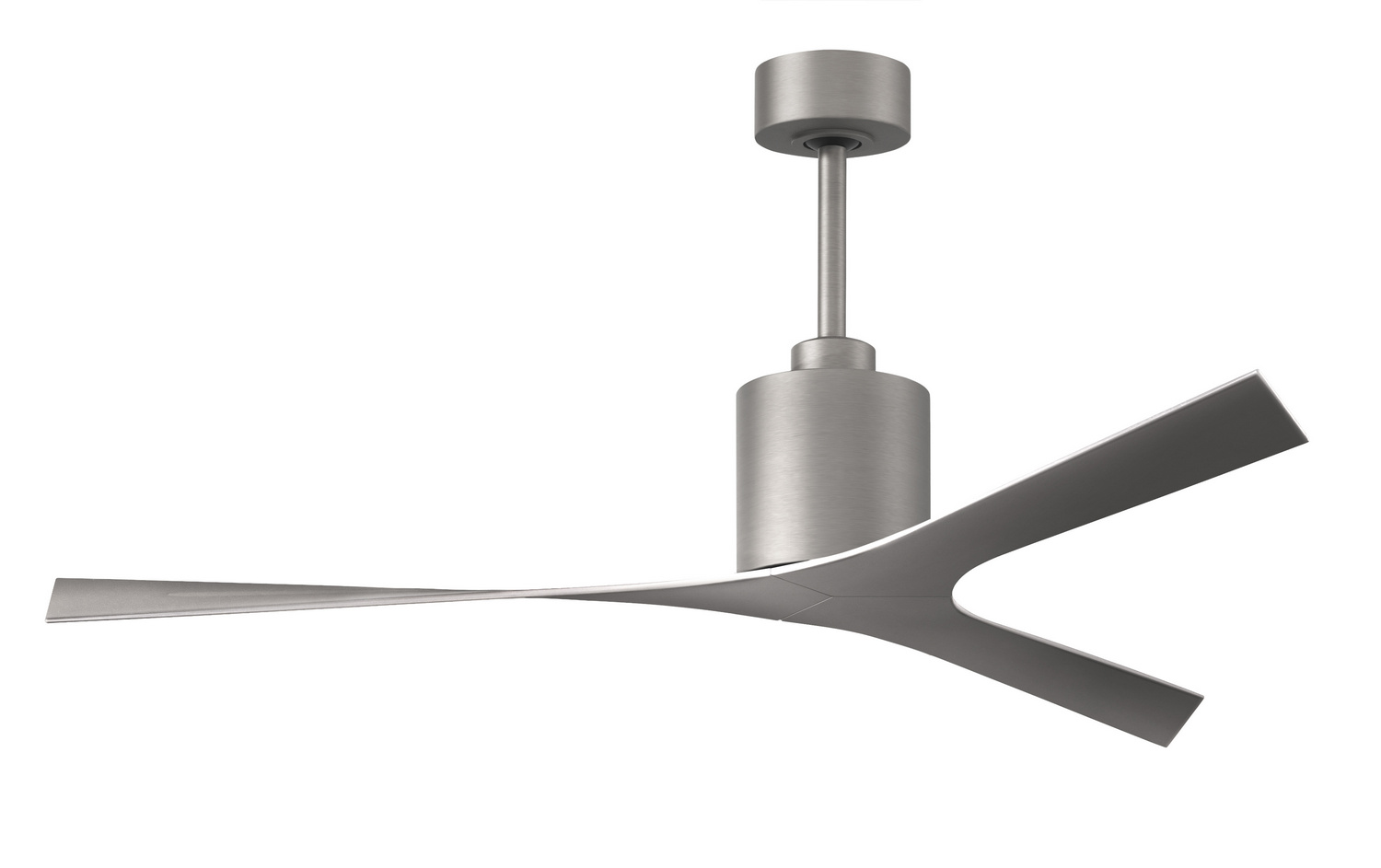 Matthews Fan Co MK-BN-BN Atlas Molly 56 inch Brushed Nickel Ceiling Fan