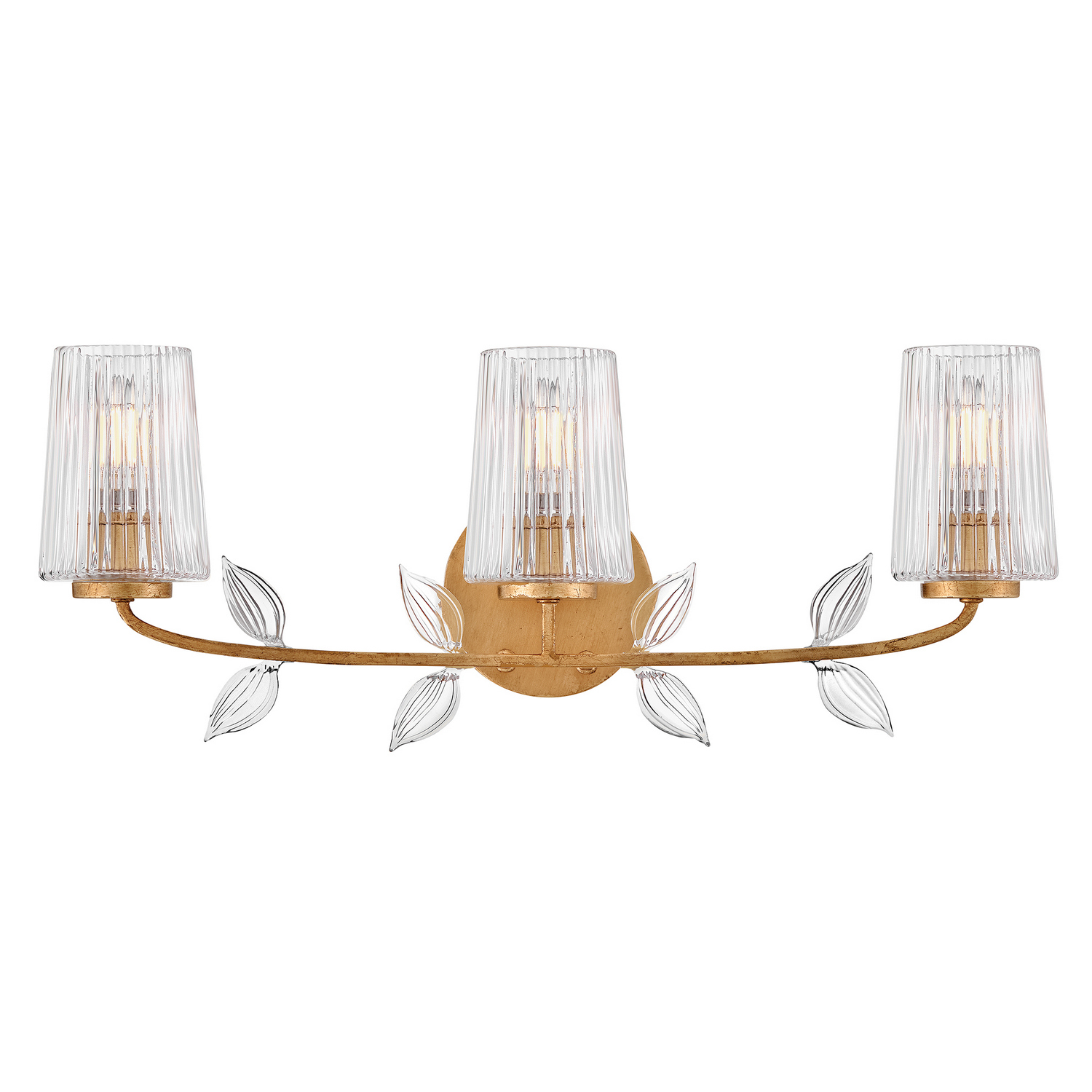 Hinkley 57453DA Aliso Bath Vanity Light Wall Light in Distressed Brass