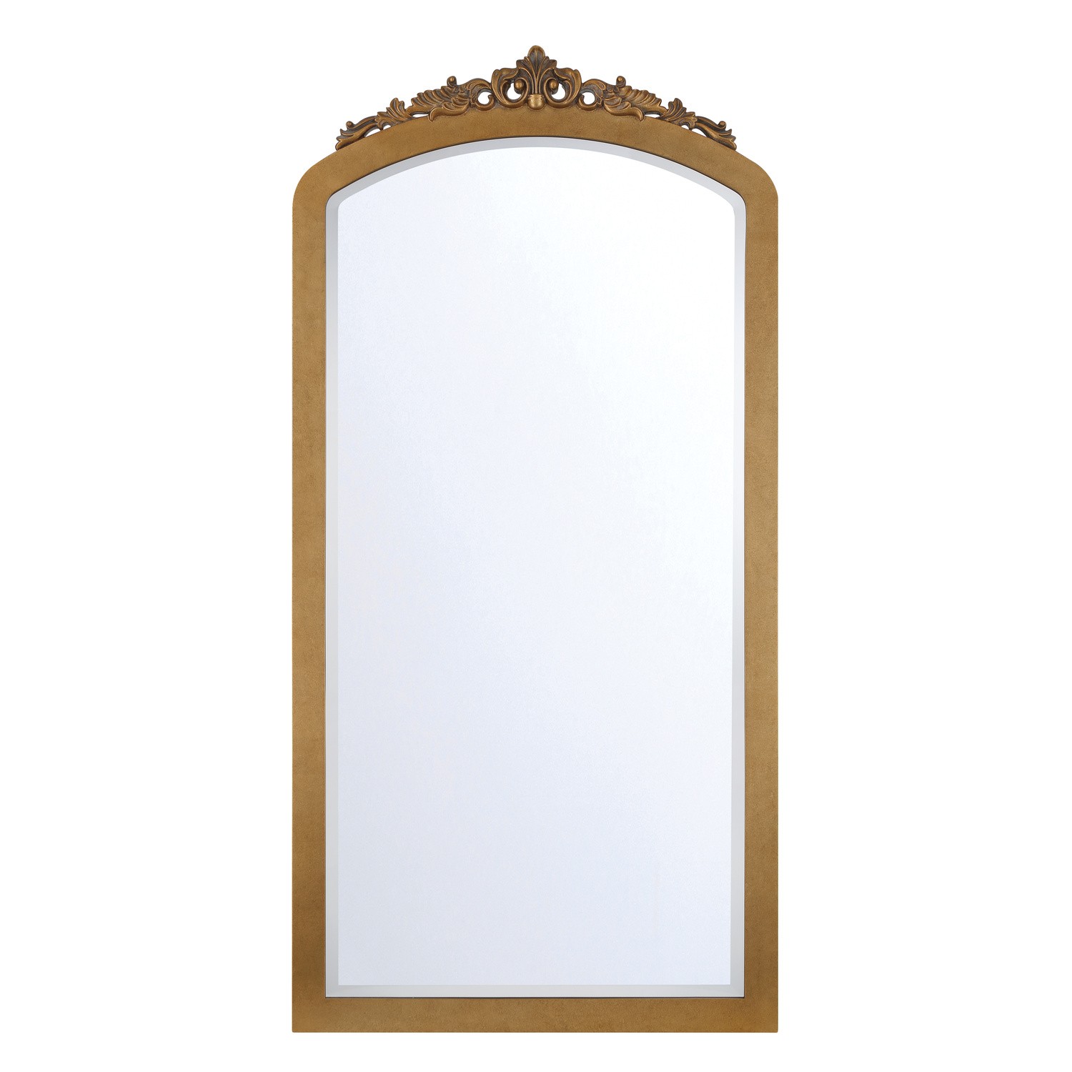 Mirror by Crystorama - Arden Collection, Burnished Brass Finish - ARN-M700-BB