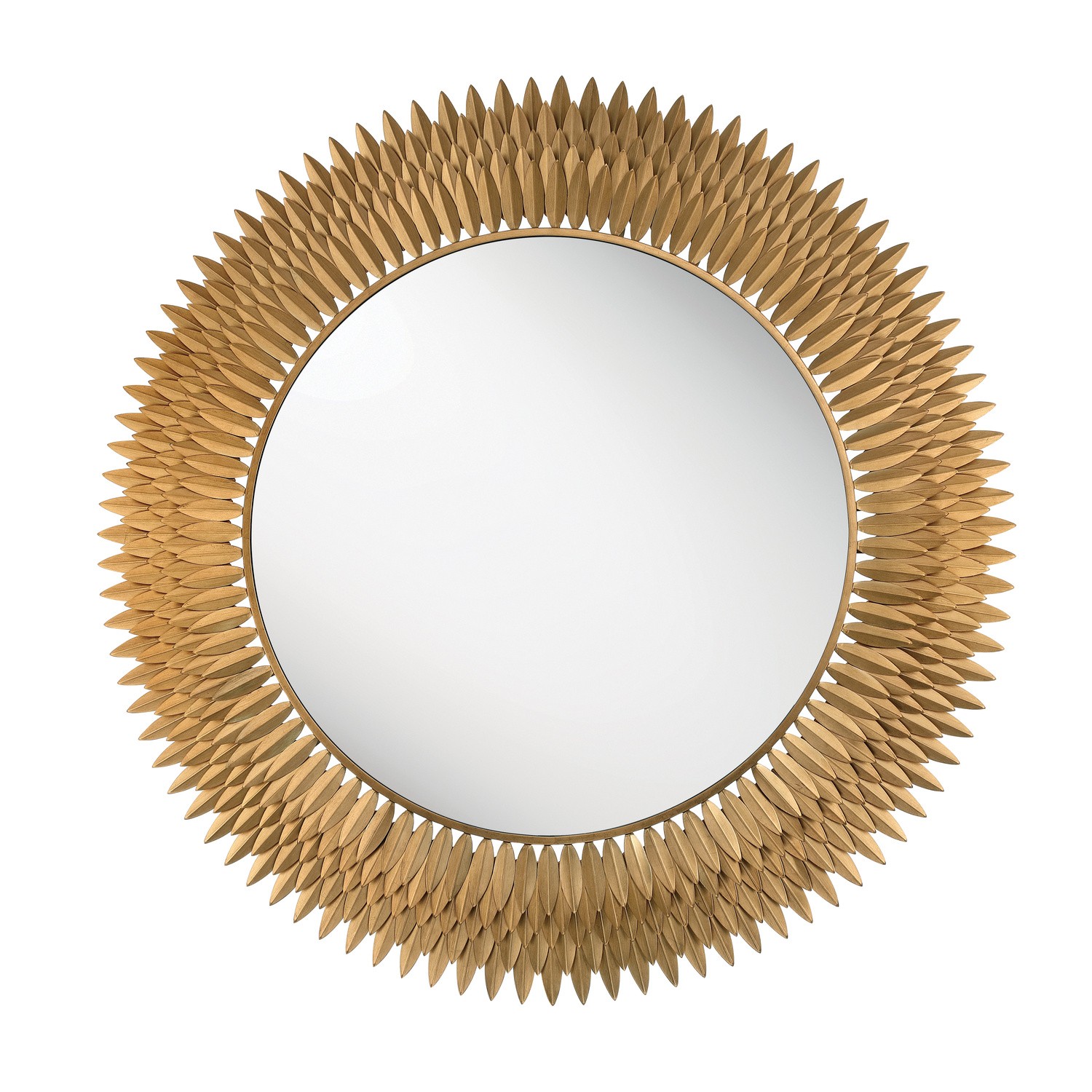 Mirror by Crystorama - Broche Collection, Antique Gold Finish - BRH-M546-GA