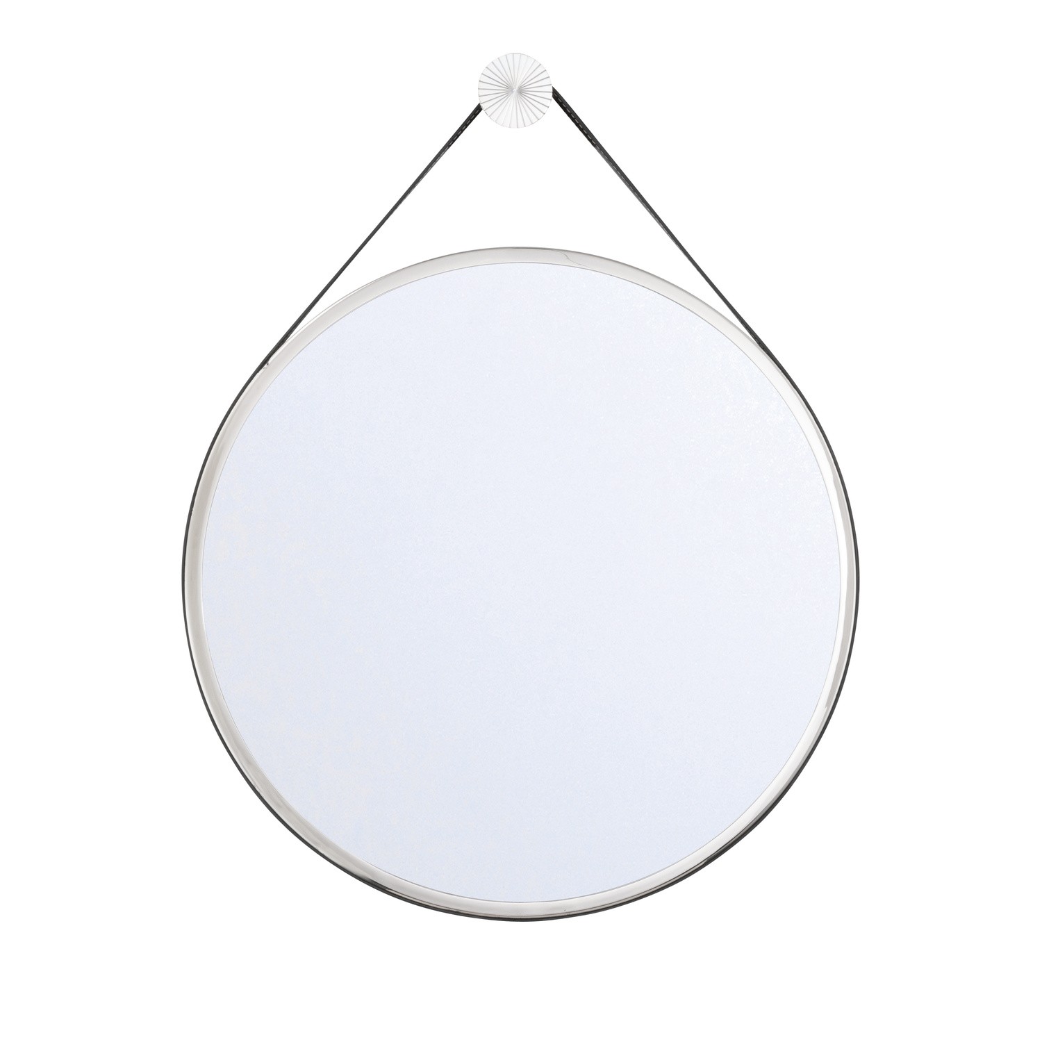 Mirror by Crystorama - Callahan Collection, Polished Nickel Finish - CAL-M218-PN