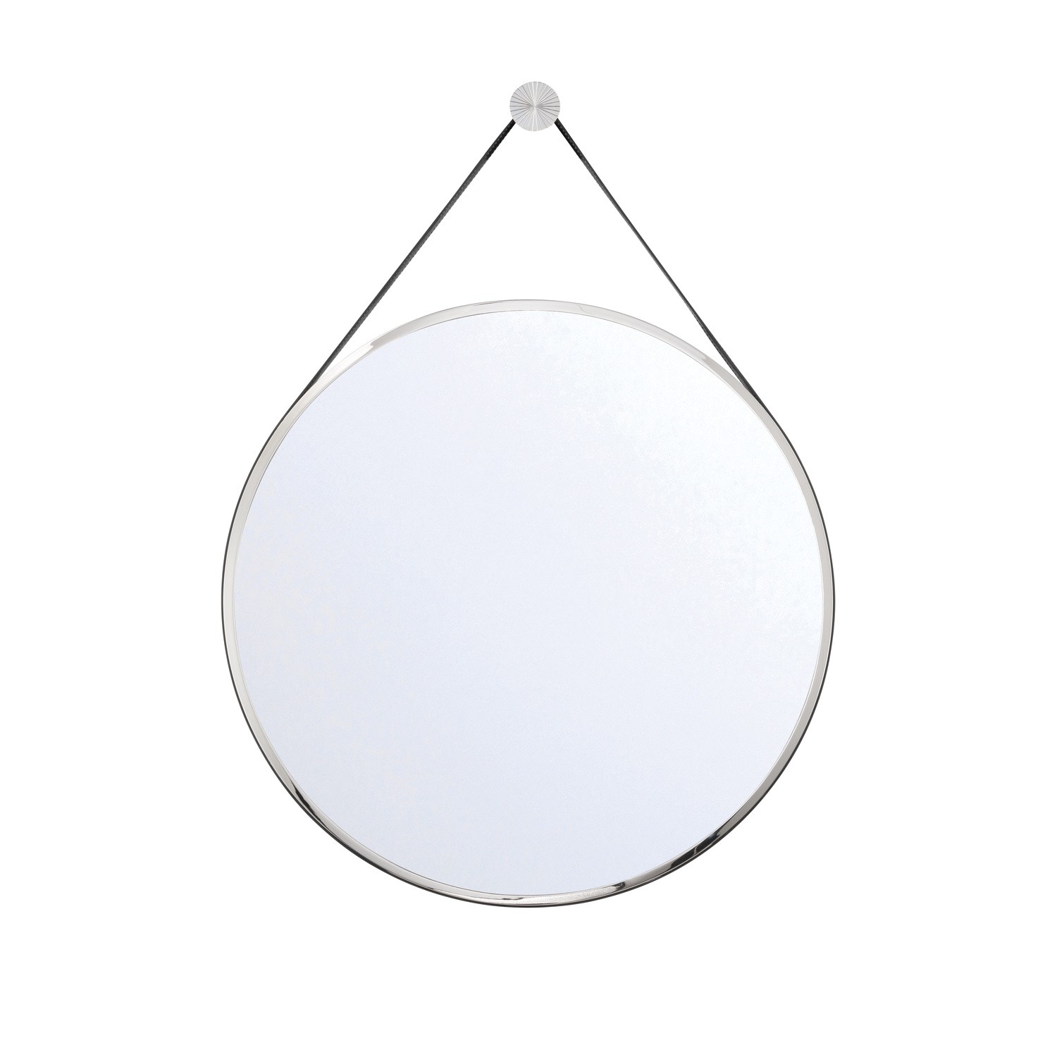 Mirror by Crystorama - Callahan Collection, Polished Nickel Finish - CAL-M224-PN