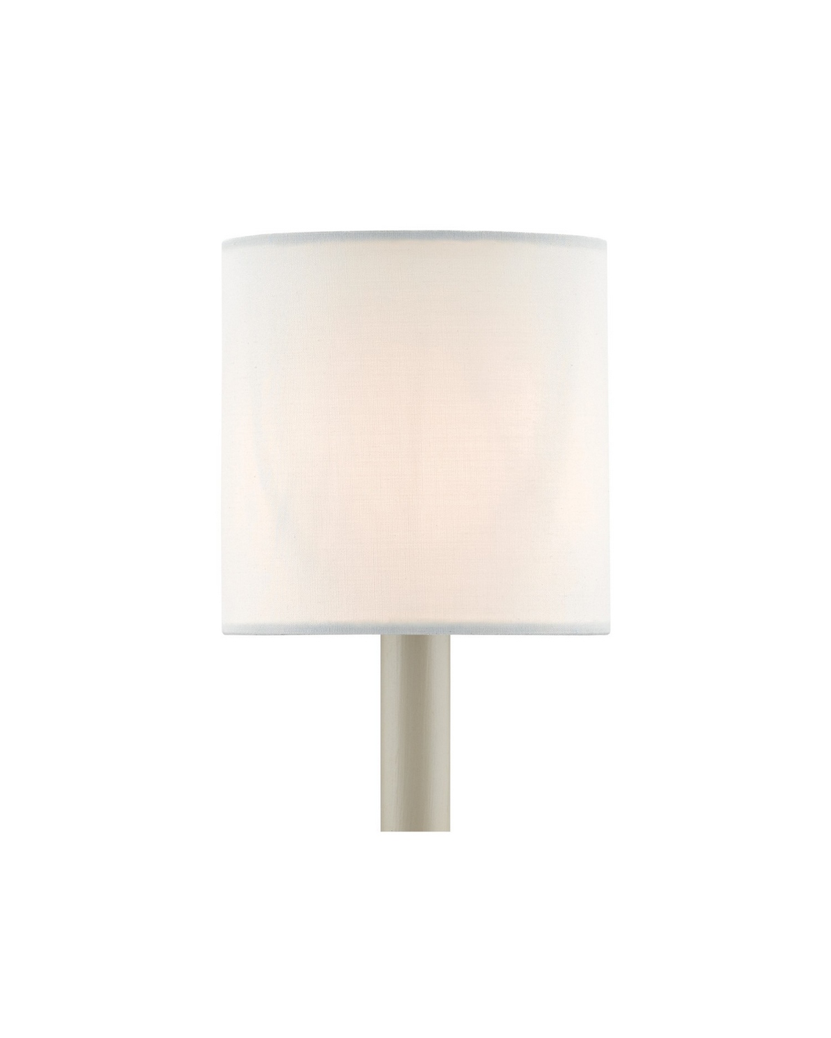 White Cotton Chandelier Shade Shade