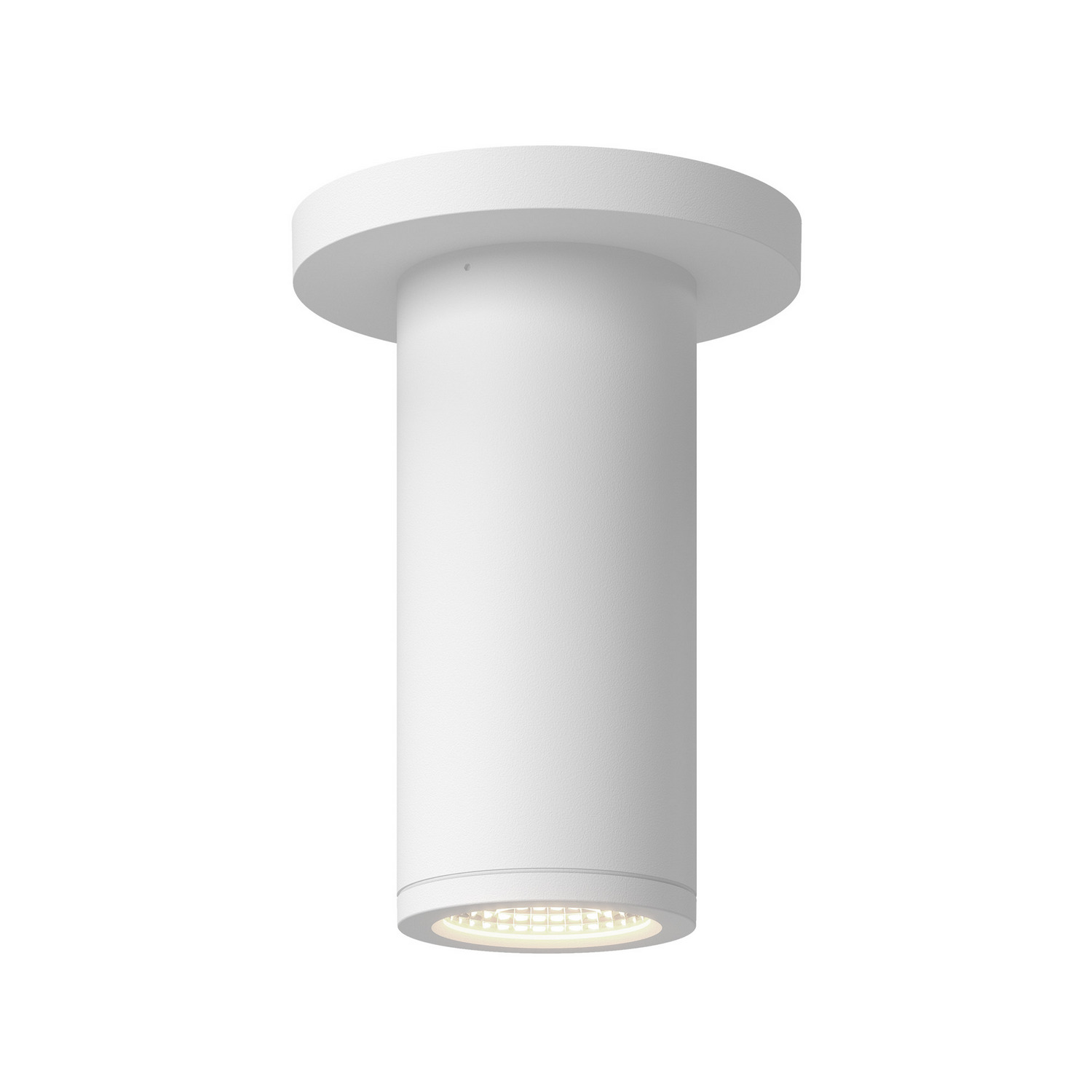 LED Outdoor Ceiling Mount by Kuzco Lighting - Nordic Collection, White Finish - EC262106-WH