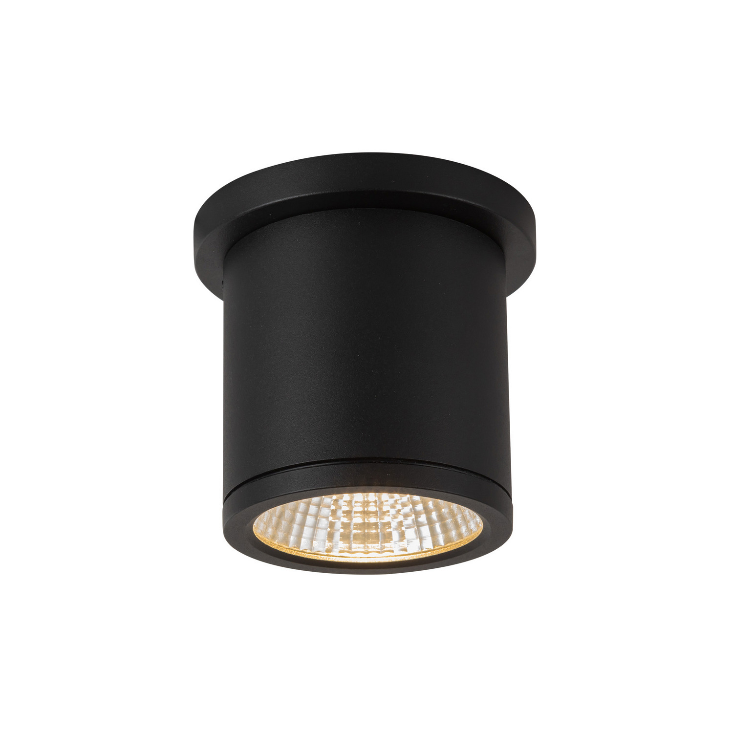 LED Outdoor Ceiling Mount by Kuzco Lighting - Nordic Collection, Black Finish - EC264104-BK
