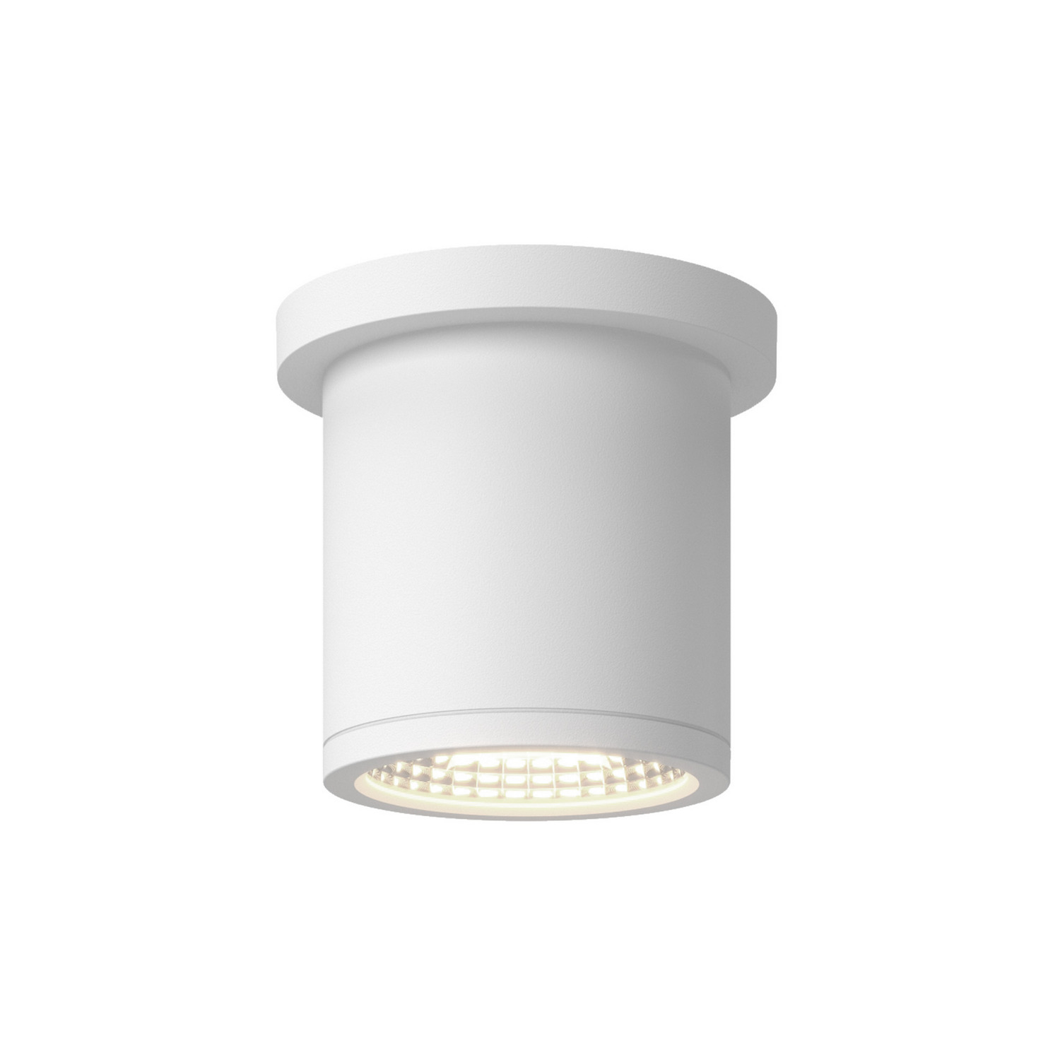 LED Outdoor Ceiling Mount by Kuzco Lighting - Nordic Collection, White Finish - EC264104-WH