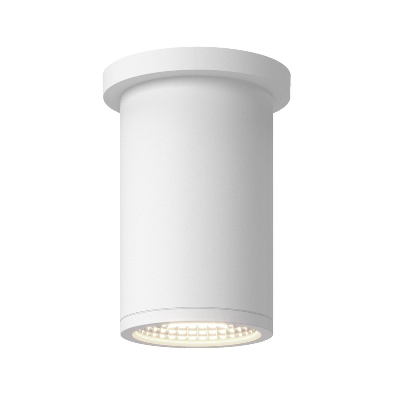LED Outdoor Ceiling Mount by Kuzco Lighting - Nordic Collection, White Finish - EC264106-WH