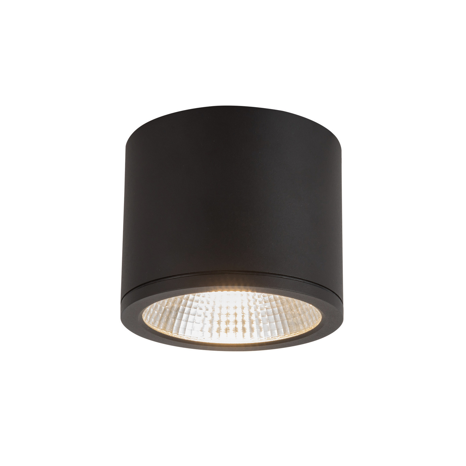 LED Outdoor Ceiling Mount by Kuzco Lighting - Nordic Collection, Black Finish - EC265104-BK