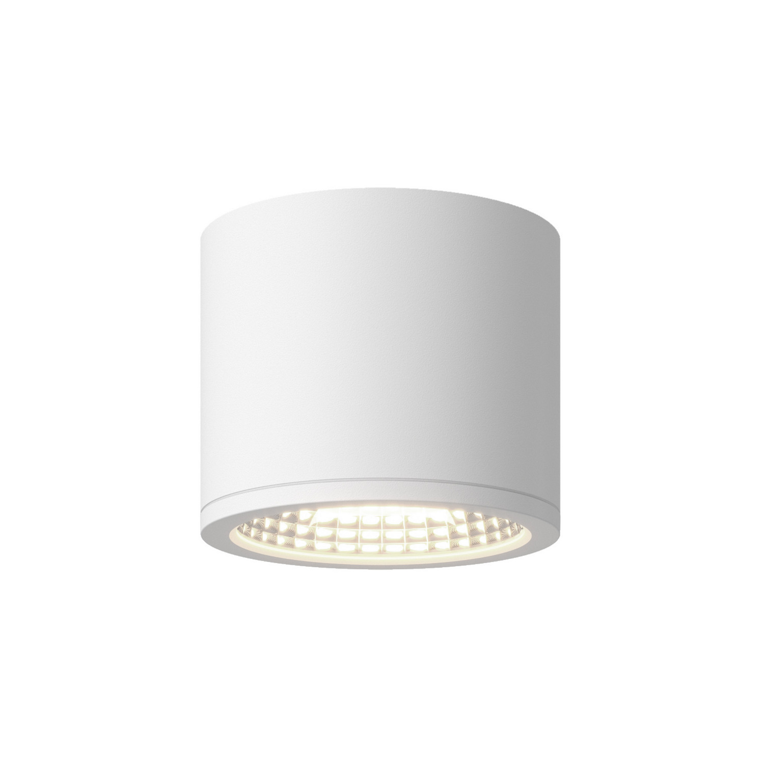 LED Outdoor Ceiling Mount by Kuzco Lighting - Nordic Collection, White Finish - EC265104-WH
