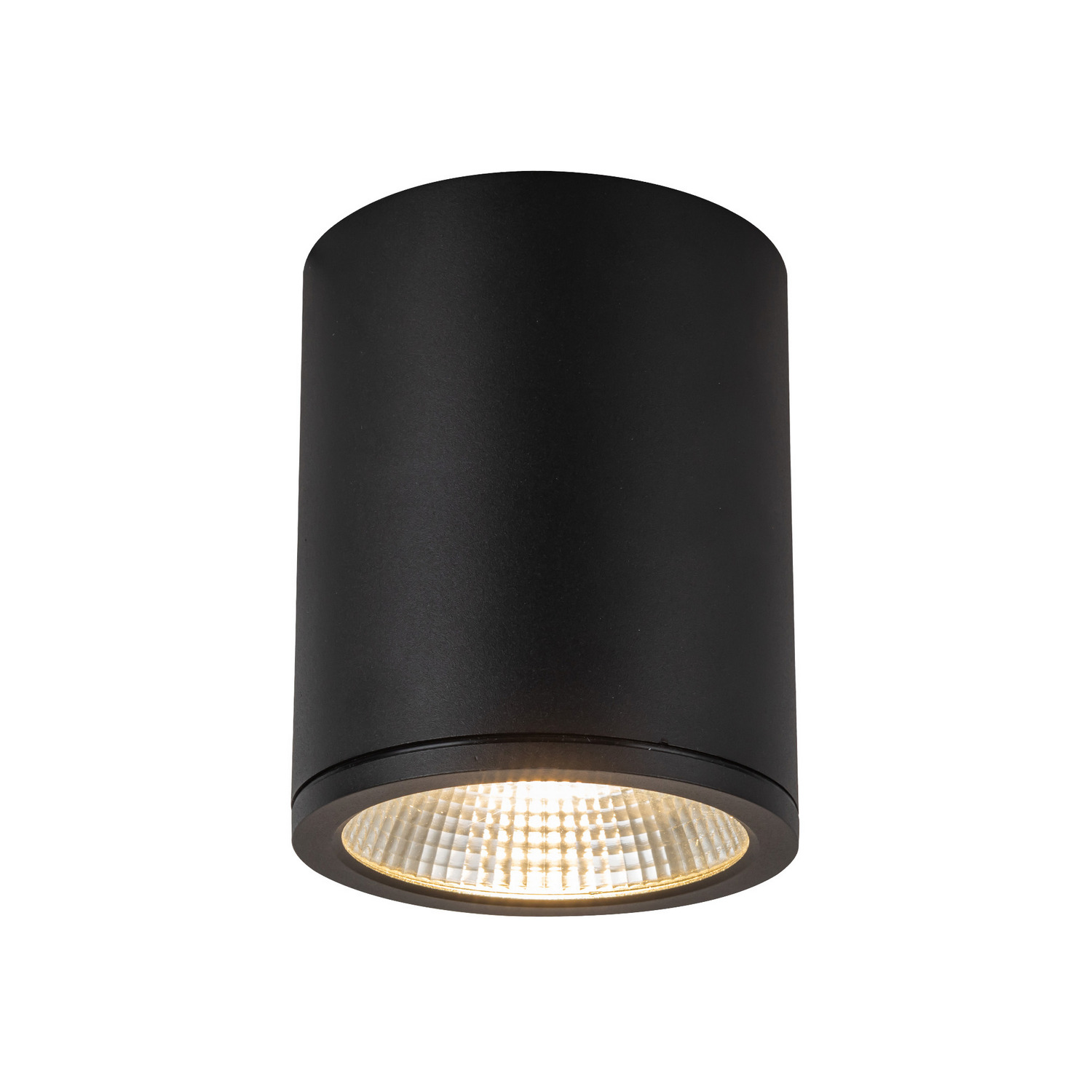 LED Outdoor Ceiling Mount by Kuzco Lighting - Nordic Collection, Black Finish - EC265106-BK