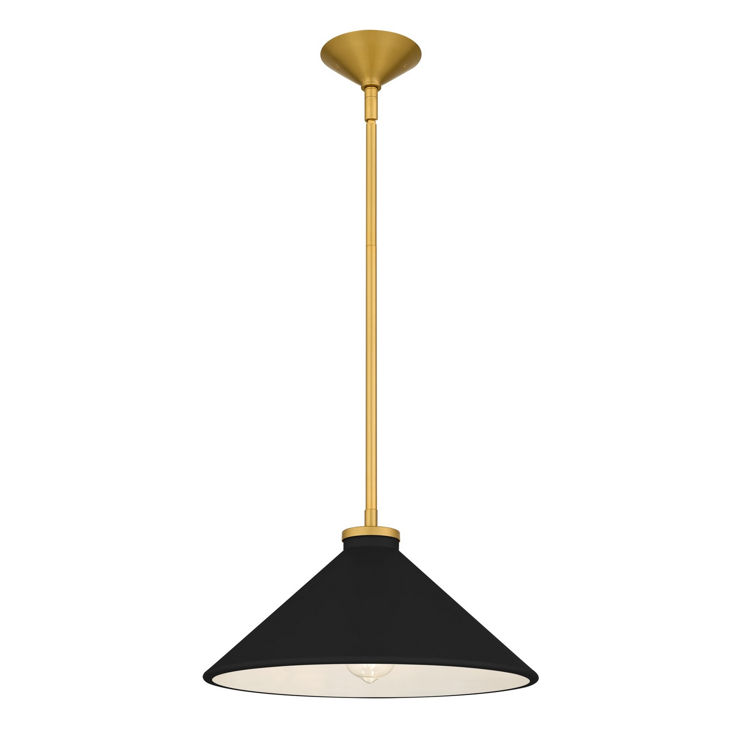 Brushed Gold Pendant from the Bradbury Collection