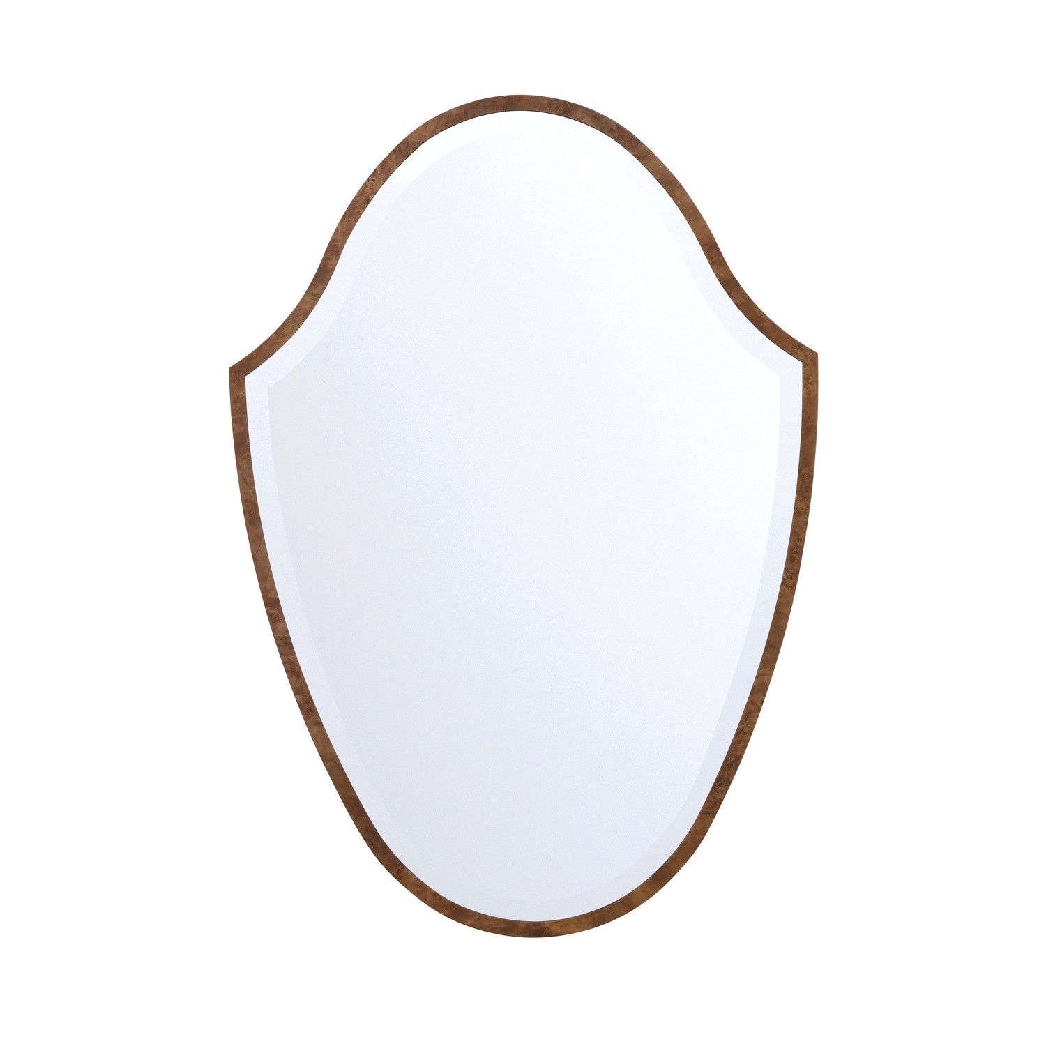 Mirror by Crystorama - Lindee Collection, Wood Veneer Finish - LIN-M428-WD