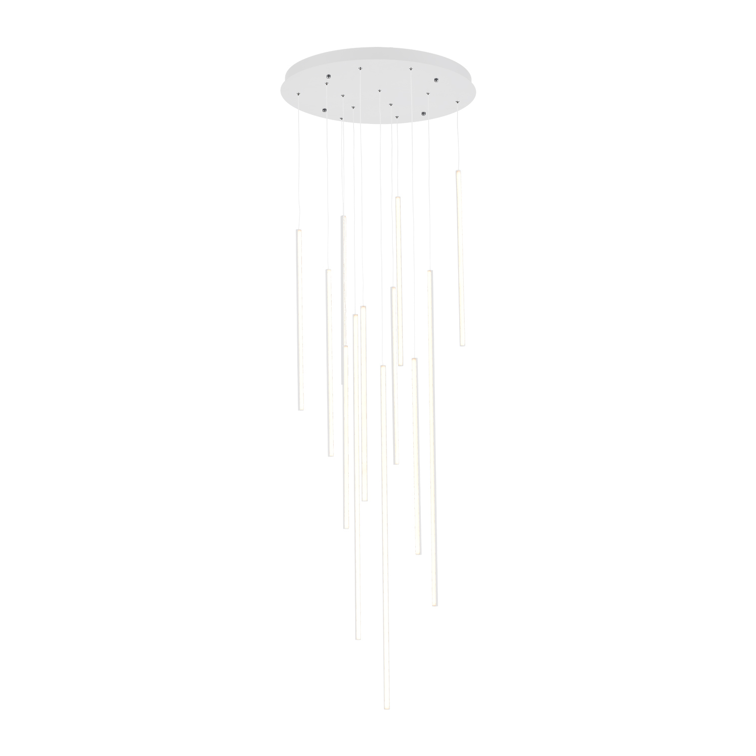 LED Pendant by Kuzco Lighting - Chute Collection, White Finish - MP14924-WH-UNV-010