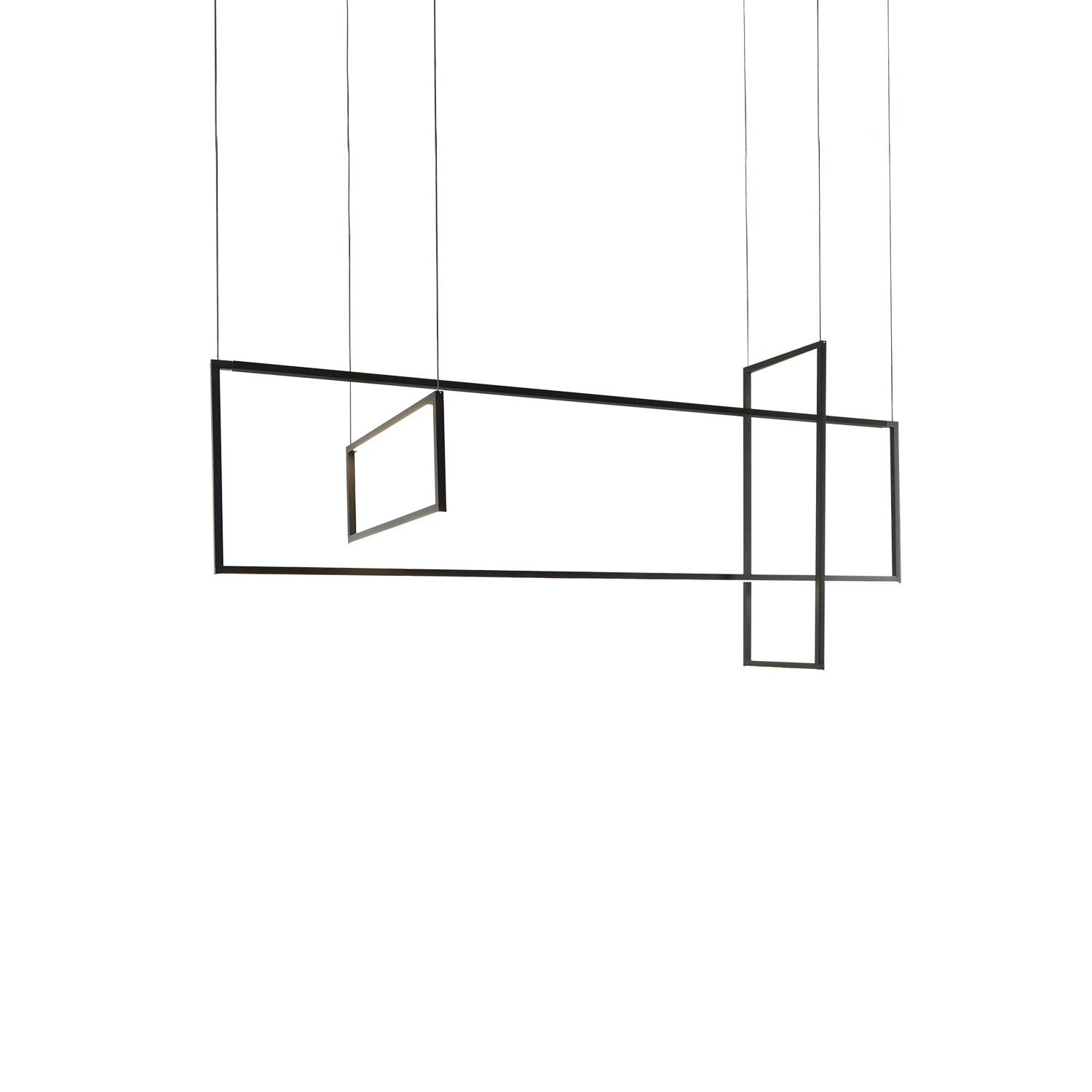 LED Pendant by Kuzco Lighting - Arkell Collection, Black Finish - MP28356-BK-UNV-010