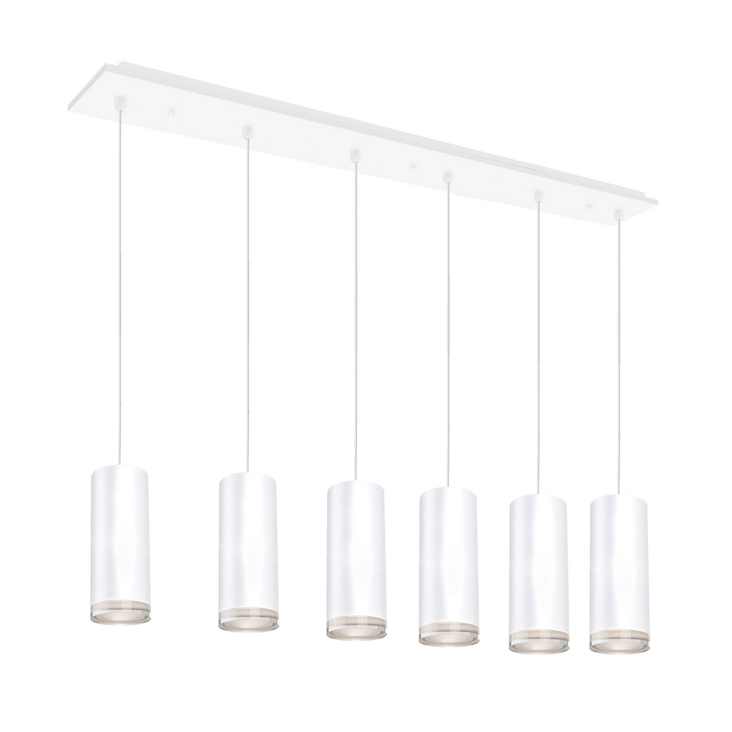 White LED Pendant from the Cameo Collection