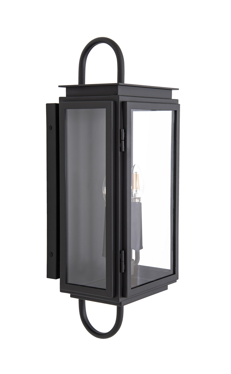 Craftmade ZA7710-TB Irving 2 Light 24 inch Textured Black Outdoor Wall Lantern