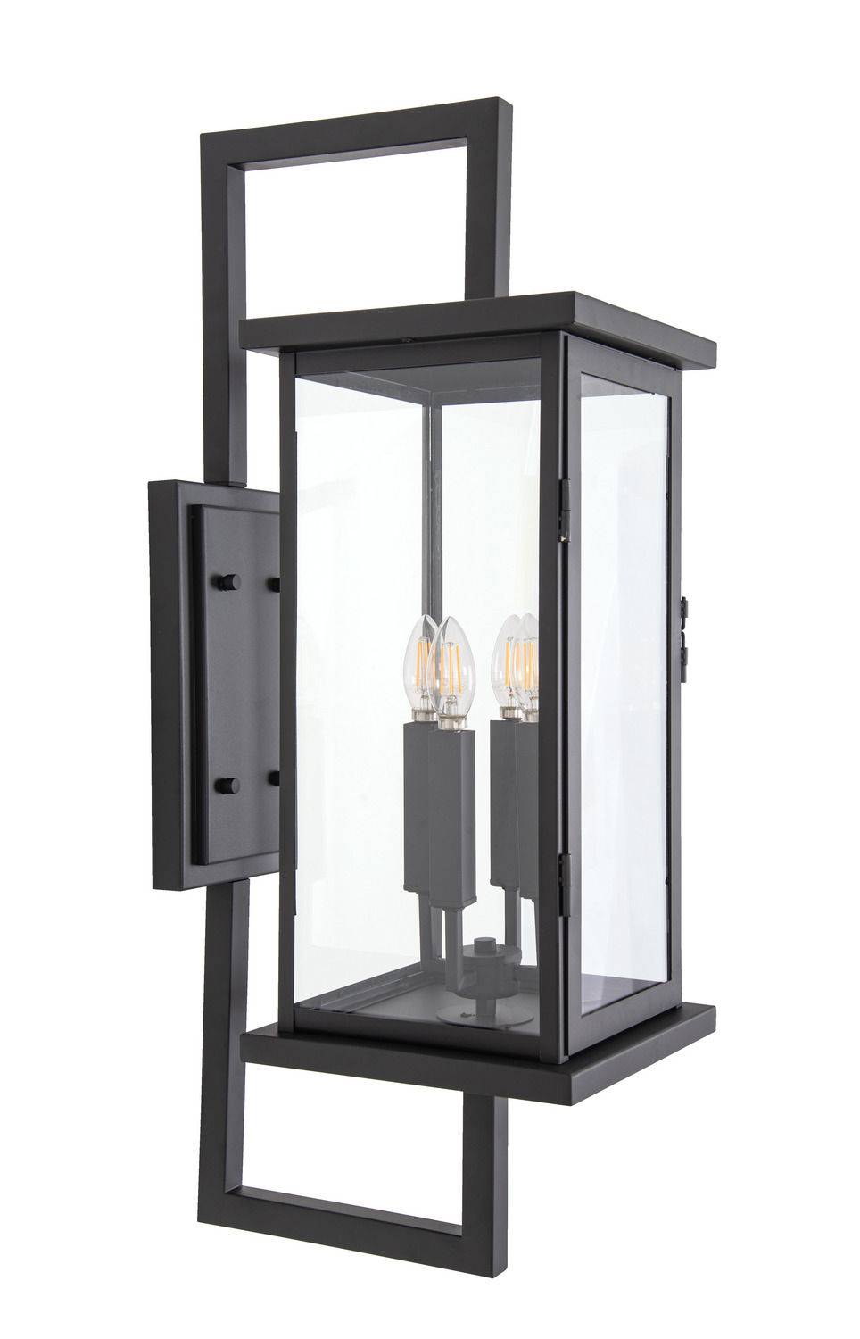 Photos - Chandelier / Lamp Jordan Craftmade Textured Black Outdoor Wall Lantern from the  Collection ZA8020-TB 