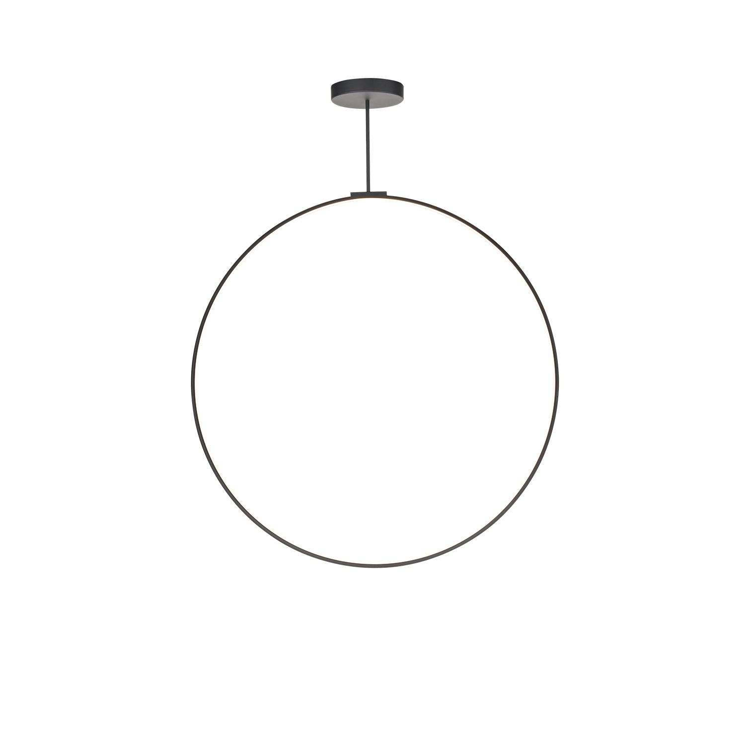 LED Pendant by Kuzco Lighting - Cirque Collection, Black Finish - PD82548-BK-UNV-010