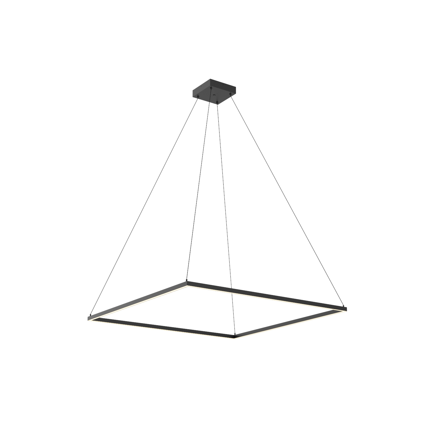 LED Pendant by Kuzco Lighting - Piazza Collection, Black Finish - PD88148-BK-UNV-010