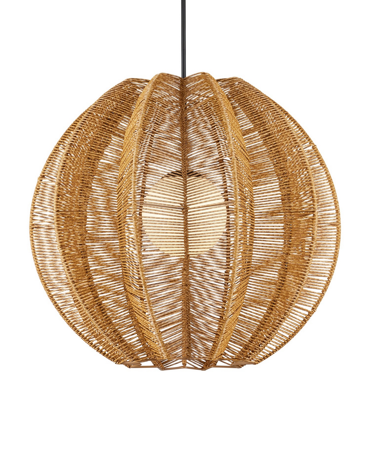 Currey & Company 9500-0019 Barbary 1 Light 33.25 inch Black Outdoor Pendant