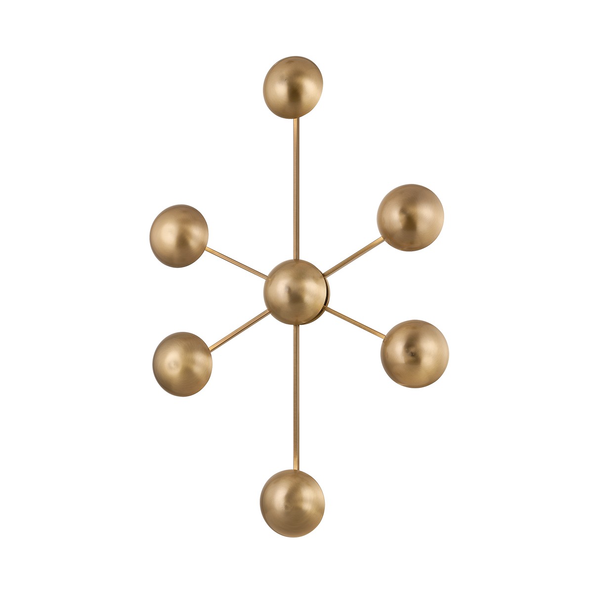Photos - Chandelier / Lamp Giovanni Troy Lighting Patina Brass LED Wall Sconce from the Collection B1035-PBR