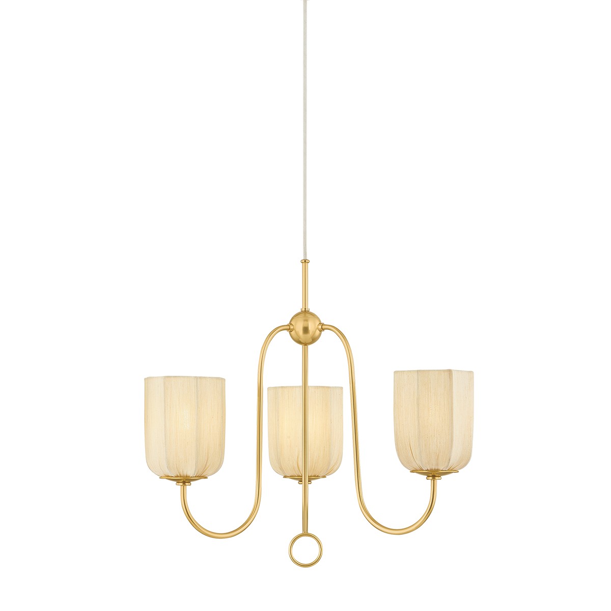 Samantha Three Light Chandelier