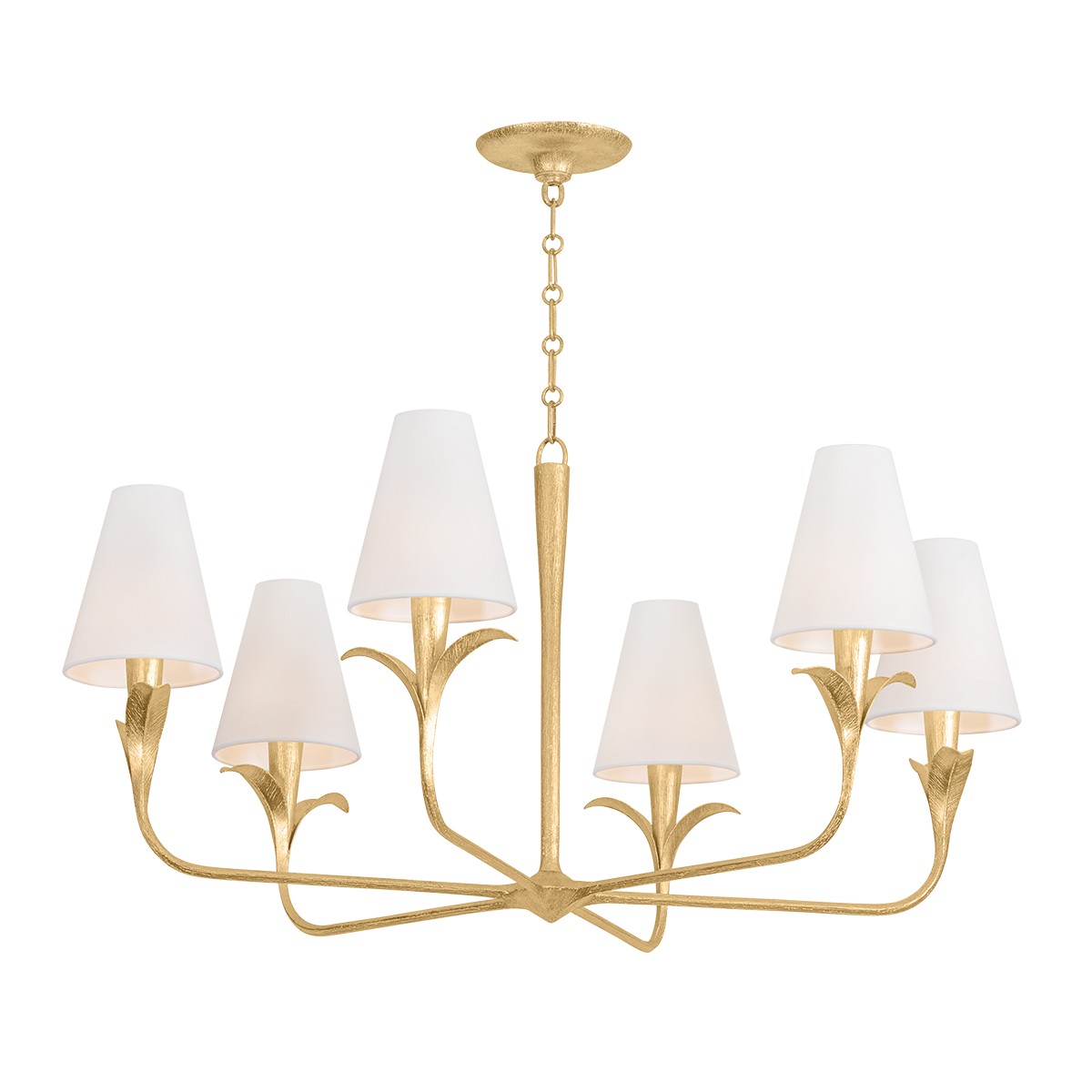 Quill Six Light Chandelier