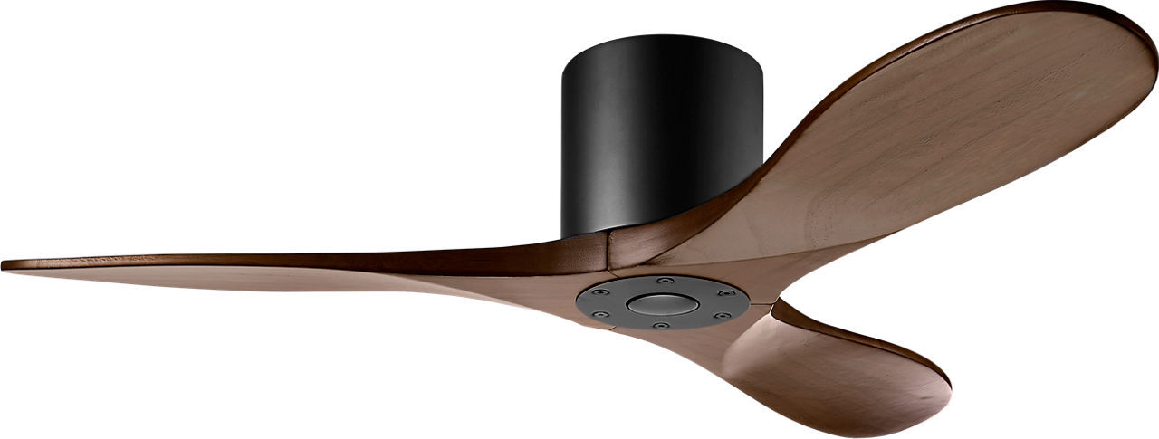 Midnight Black 44" Ceiling Fan from the Maverick Collection