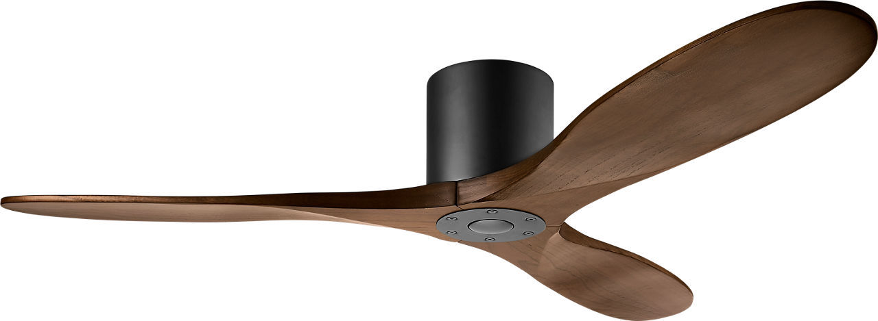 Midnight Black 52" Ceiling Fan from the Maverick Collection