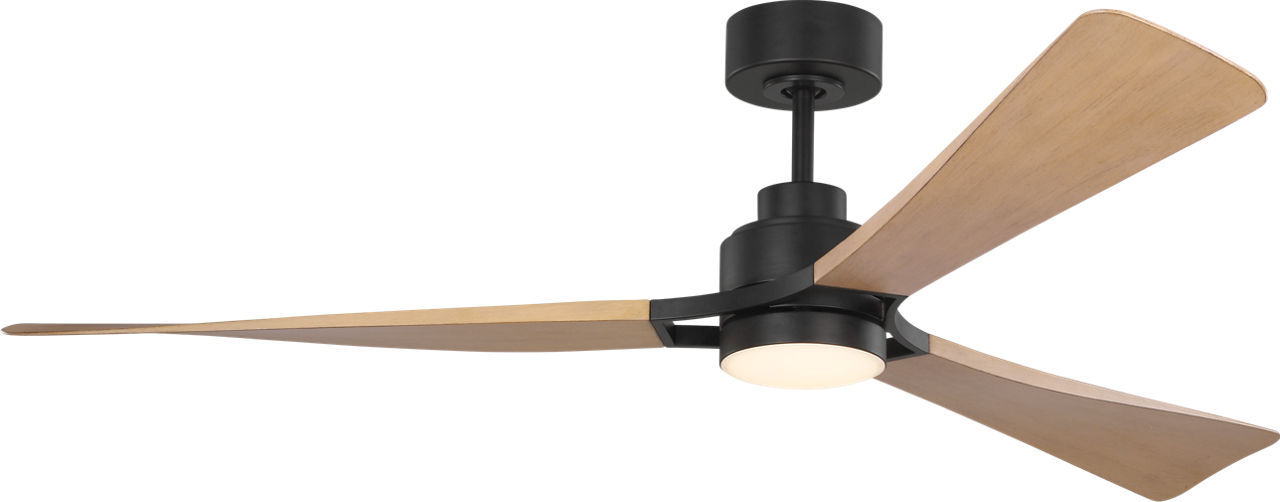 Midnight Black 60" Ceiling Fan from the Trillium Collection