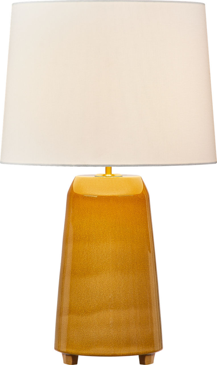 Cracked Honey Cracked Honey Table Lamp from the Nell Collection