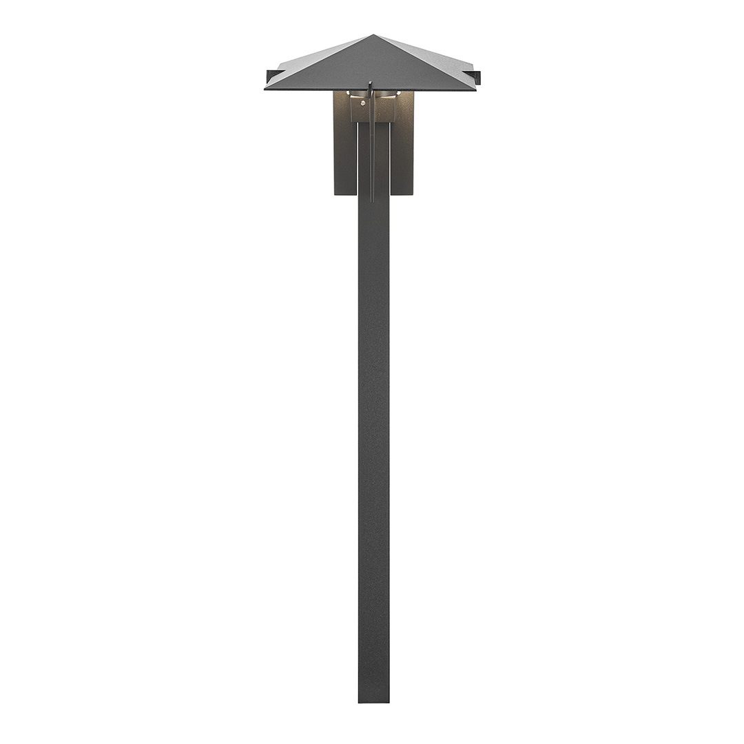 Textured Black LED Pyramid Path