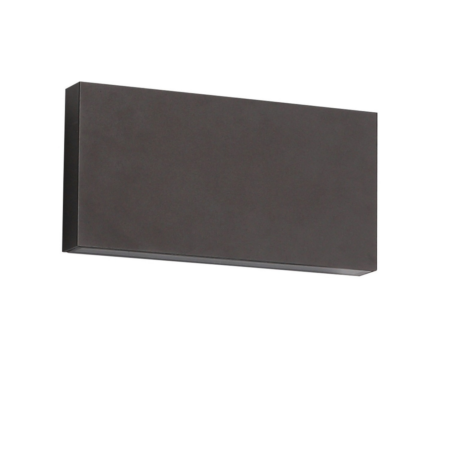 Avenue Lighting Rectangular 1-Light Outdoor Wall Light in Black