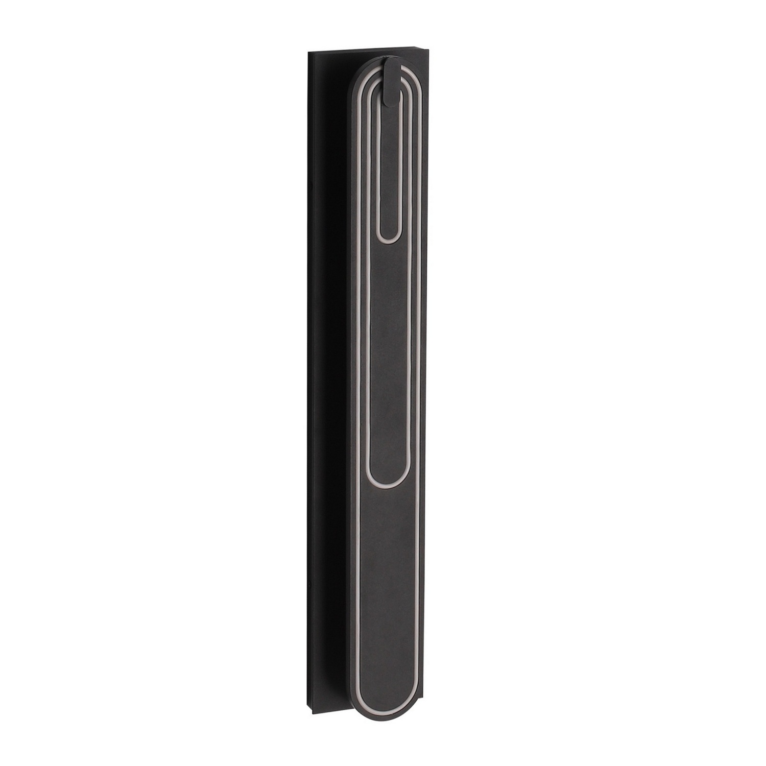 Black LED Wall Sconce from the Avenue Outdoor Collection
