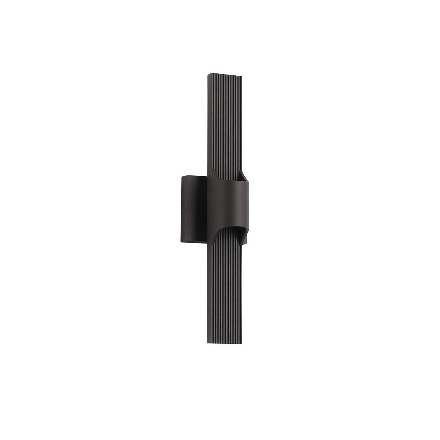 Dark Bronze LED Wall Sconce from the Avenue Outdoor Collection