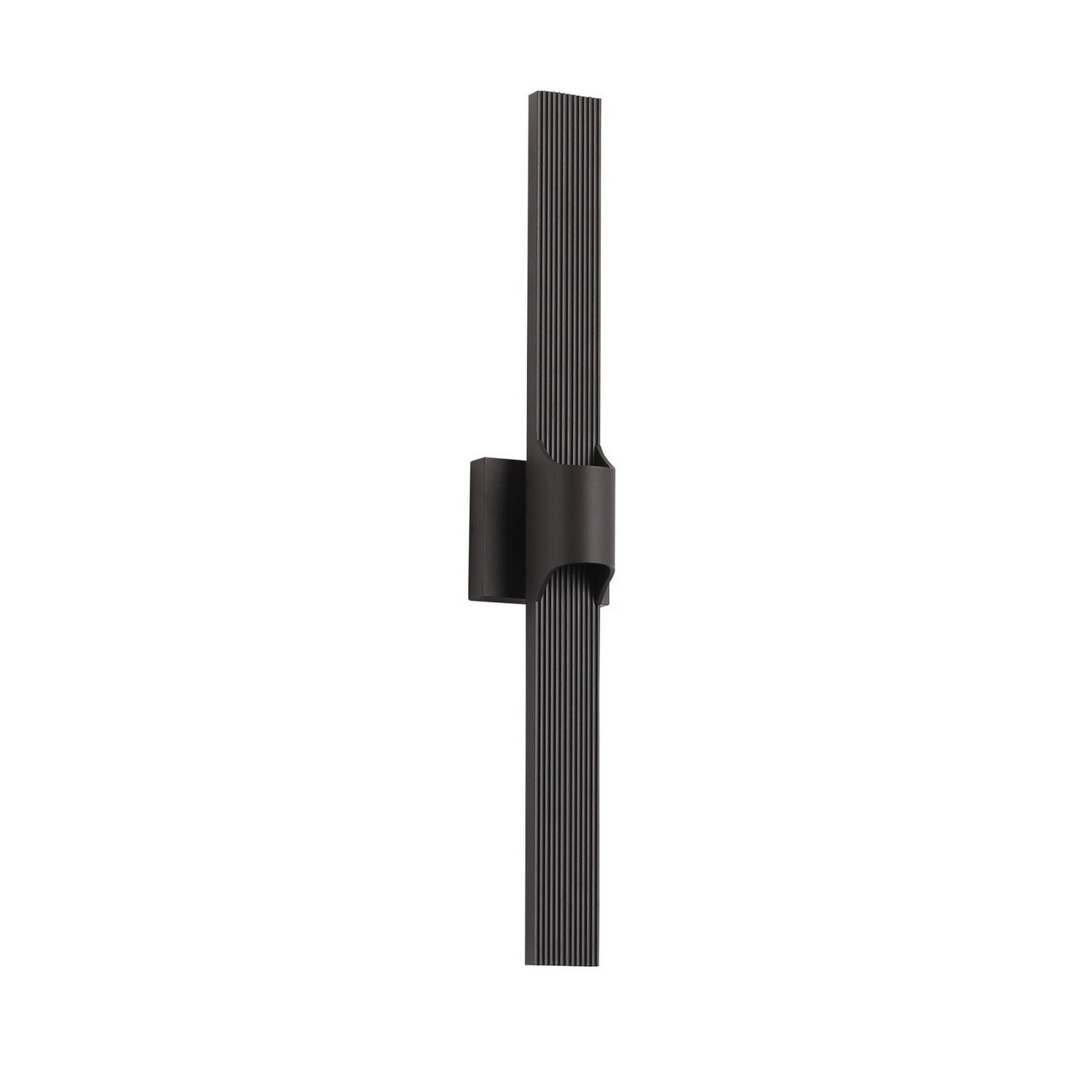 Dark Bronze LED Wall Sconce from the Avenue Outdoor Collection