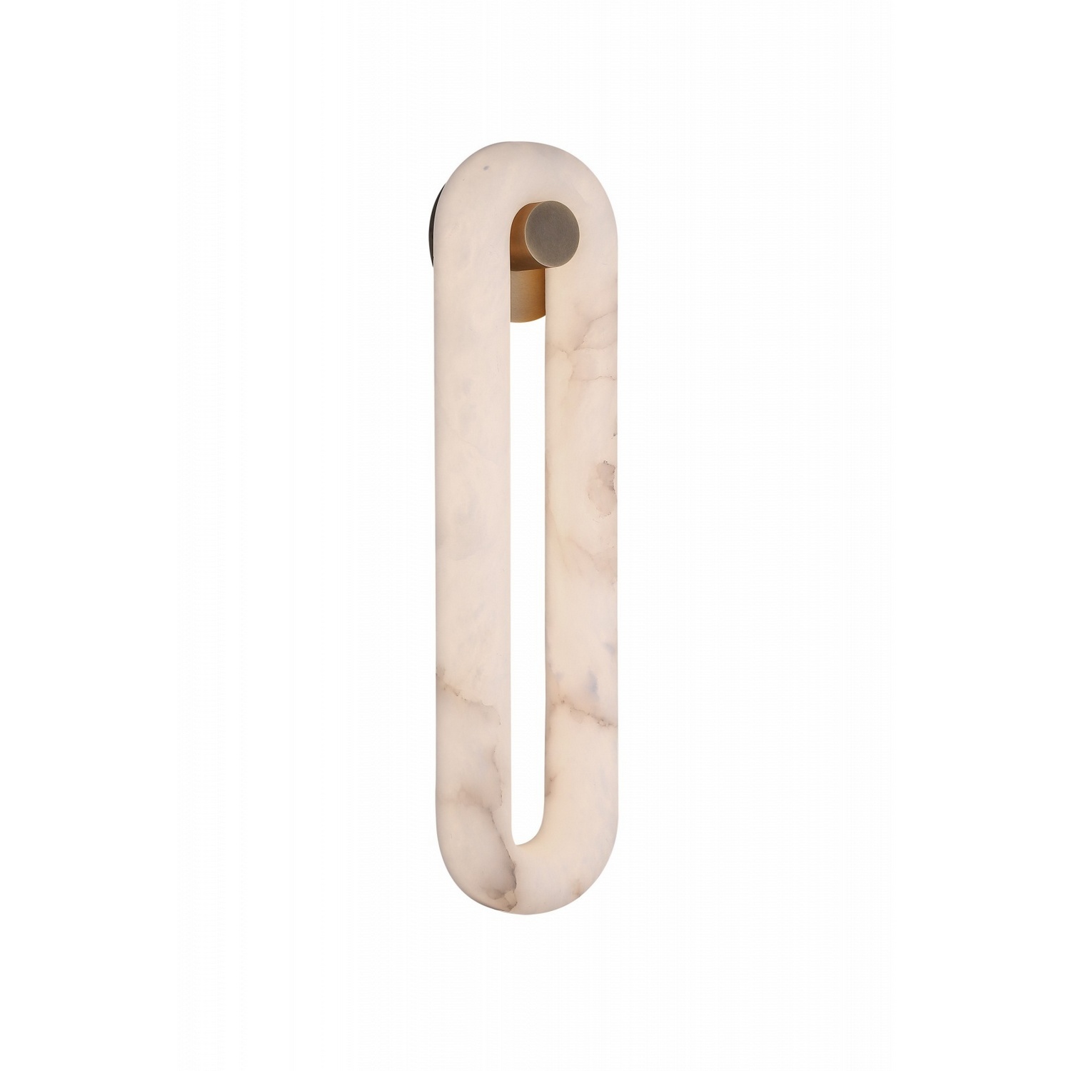 Aged Brass LED Wall Sconce from the Sedona Collection