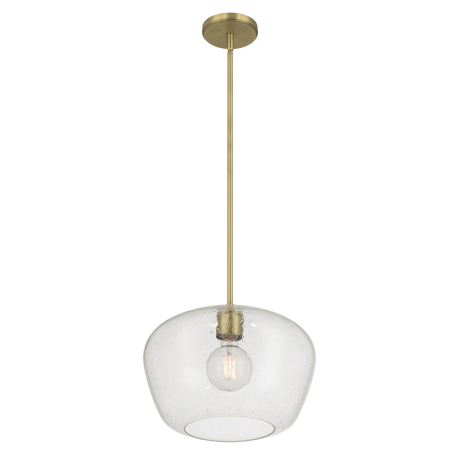 Vintage Brass Pendant from the Pomari Collection
