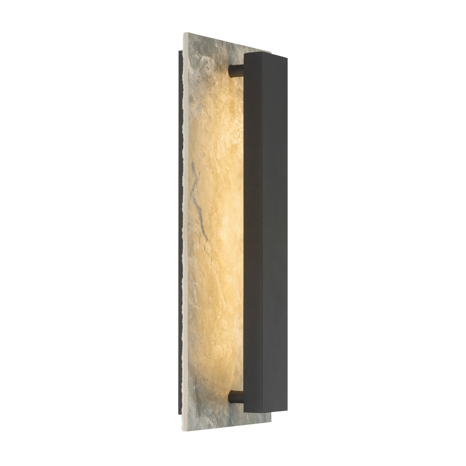 Photos - Chandelier / Lamp Coal Minka Lavery Sand  Black LED Outdoor Wall Sconce from the Avenelle Collection 79301-66-L 