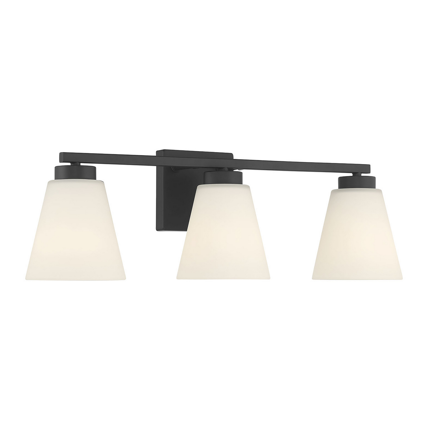 Photos - Chandelier / Lamp Millenium Millennium Lighting Matte Black Bathroom Vanity Light from the Strayhan Collection 64003WG-MB 
