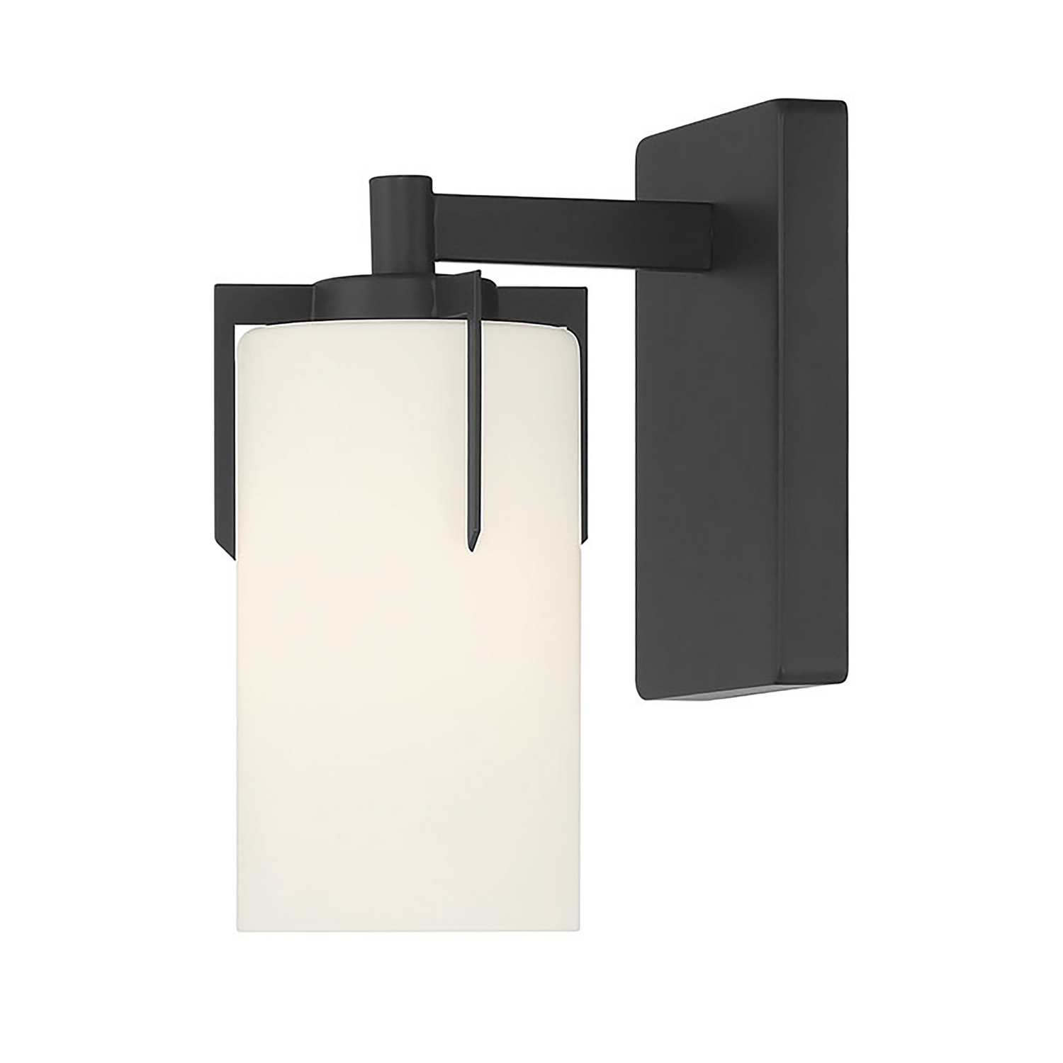 Photos - Chandelier / Lamp Millenium Millennium Lighting Matte Black Wall Sconce from the Froselle Collection 65001-MB 