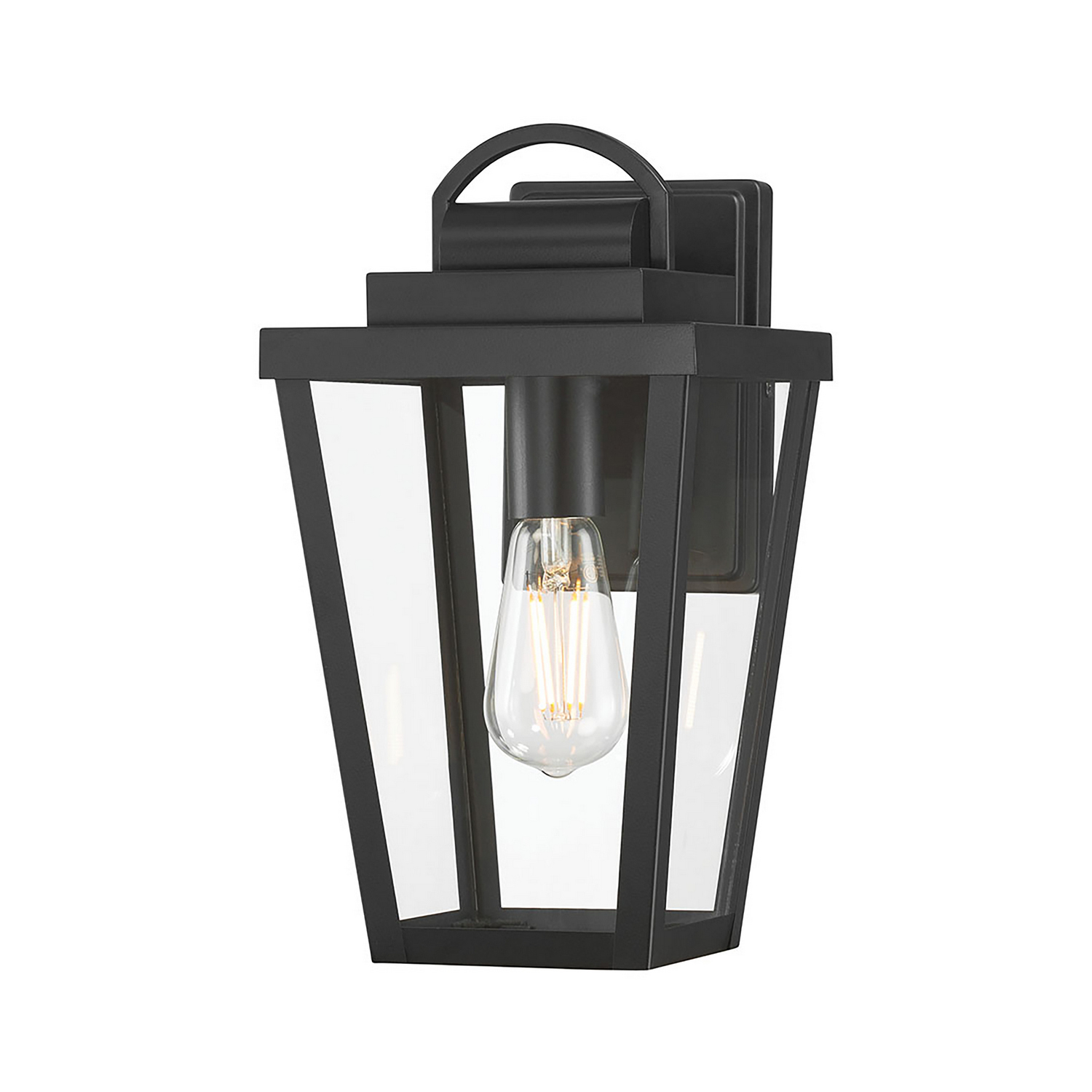 Photos - Chandelier / Lamp Millenium Millennium Lighting Powder Coated Black Lantern from the Brenwick Collection 68101-PBK 