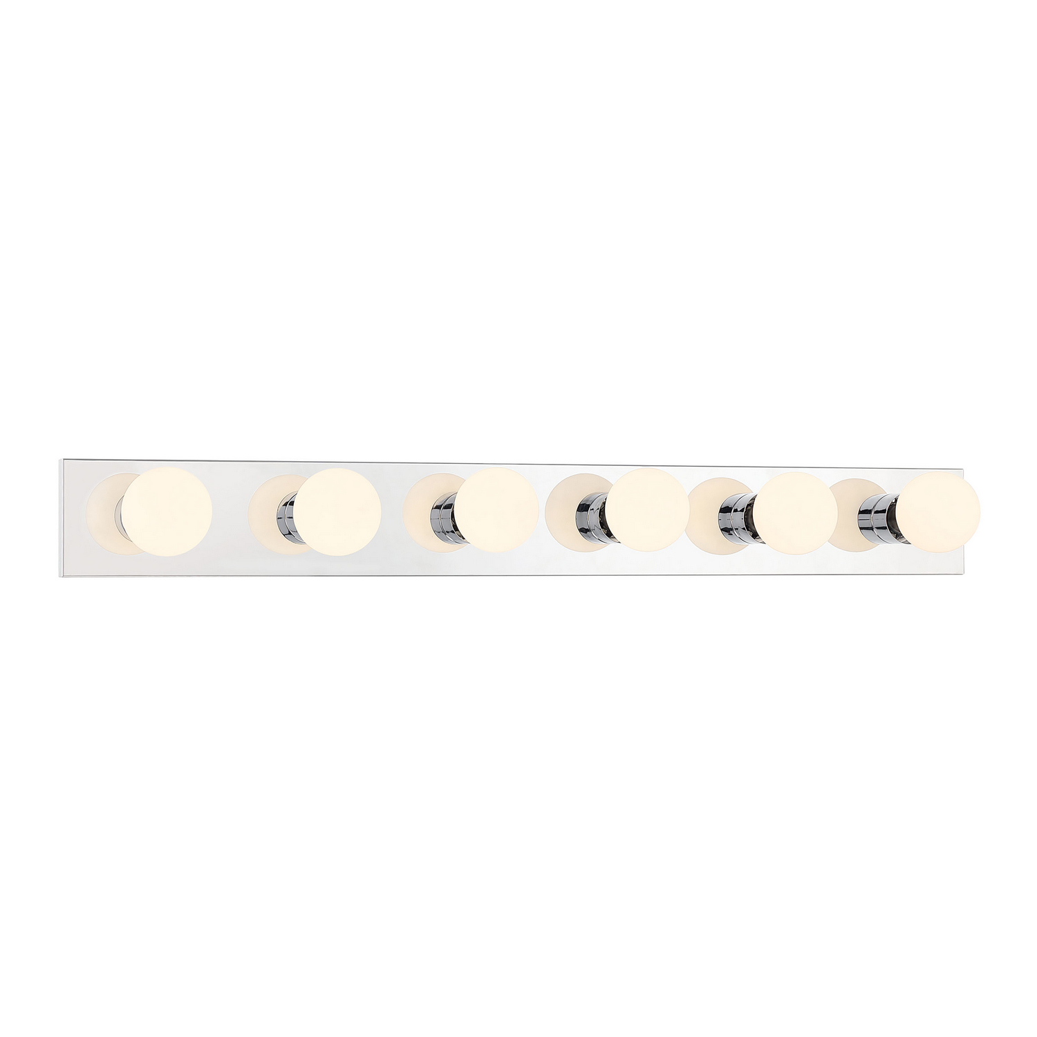 Photos - Chandelier / Lamp Millenium Millennium Lighting Chrome Bathroom Vanity Light from the Bellisse Collection 96106-CH 