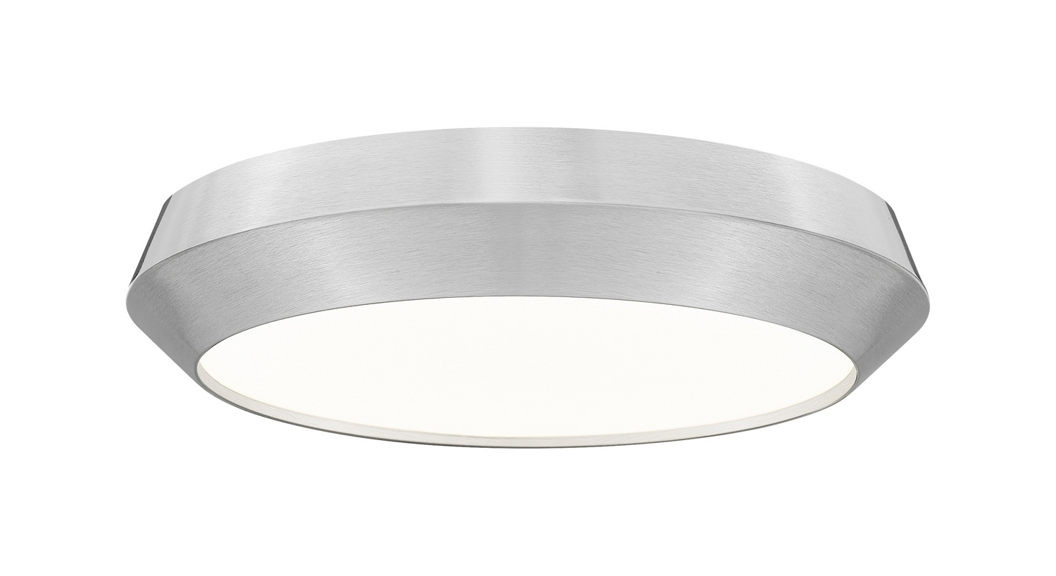 LED Flush Mount by Z-Lite - Quasars Collection, Brushed Nickel Finish - 7701F16-BN-LED