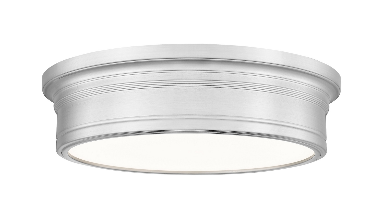 LED Flush Mount by Z-Lite - Bentley Collection, Brushed Nickel Finish - 7702F16-BN-LED